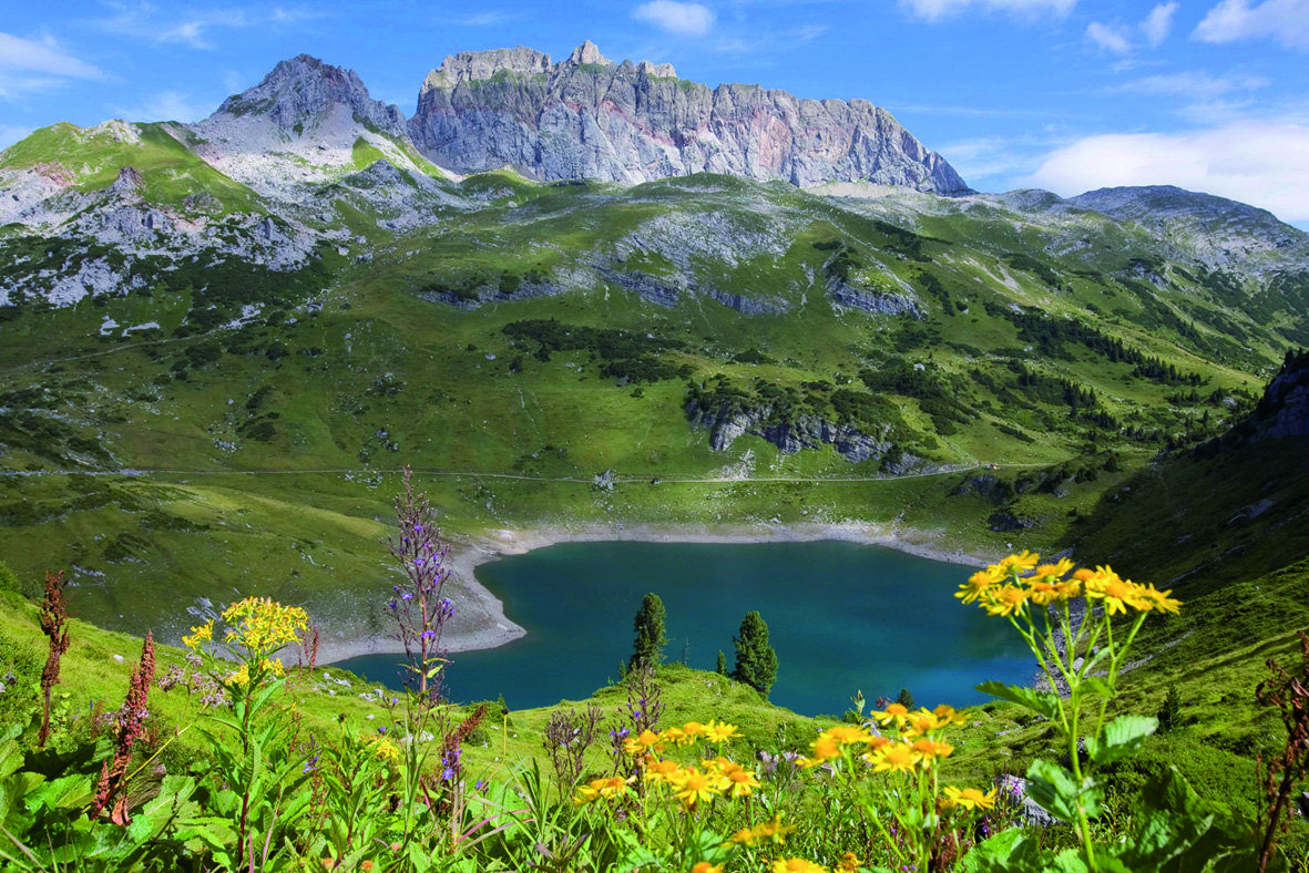 Wanderung mit Familie Dunser von der Formarinalpe zum Roggelskopf und zuruck