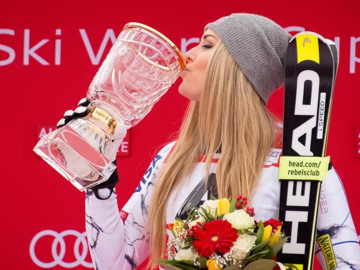 Vonn macht nicht nur auf der Piste eine gute Figur