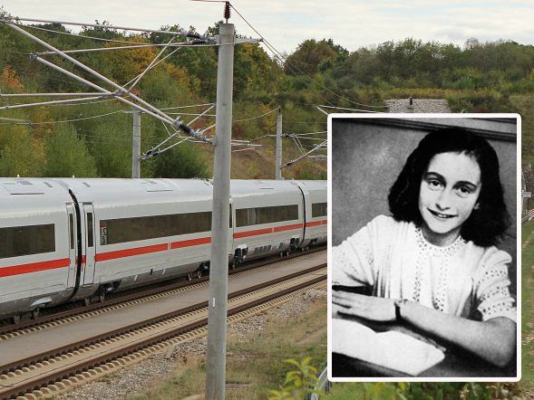 Ein ICE-Hochgeschwindigkeitszug soll nach Anne Frank benannt werden.