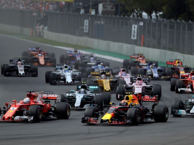 Formel 1: Start-Drama beim Grand Prix von Mexiko 2017.