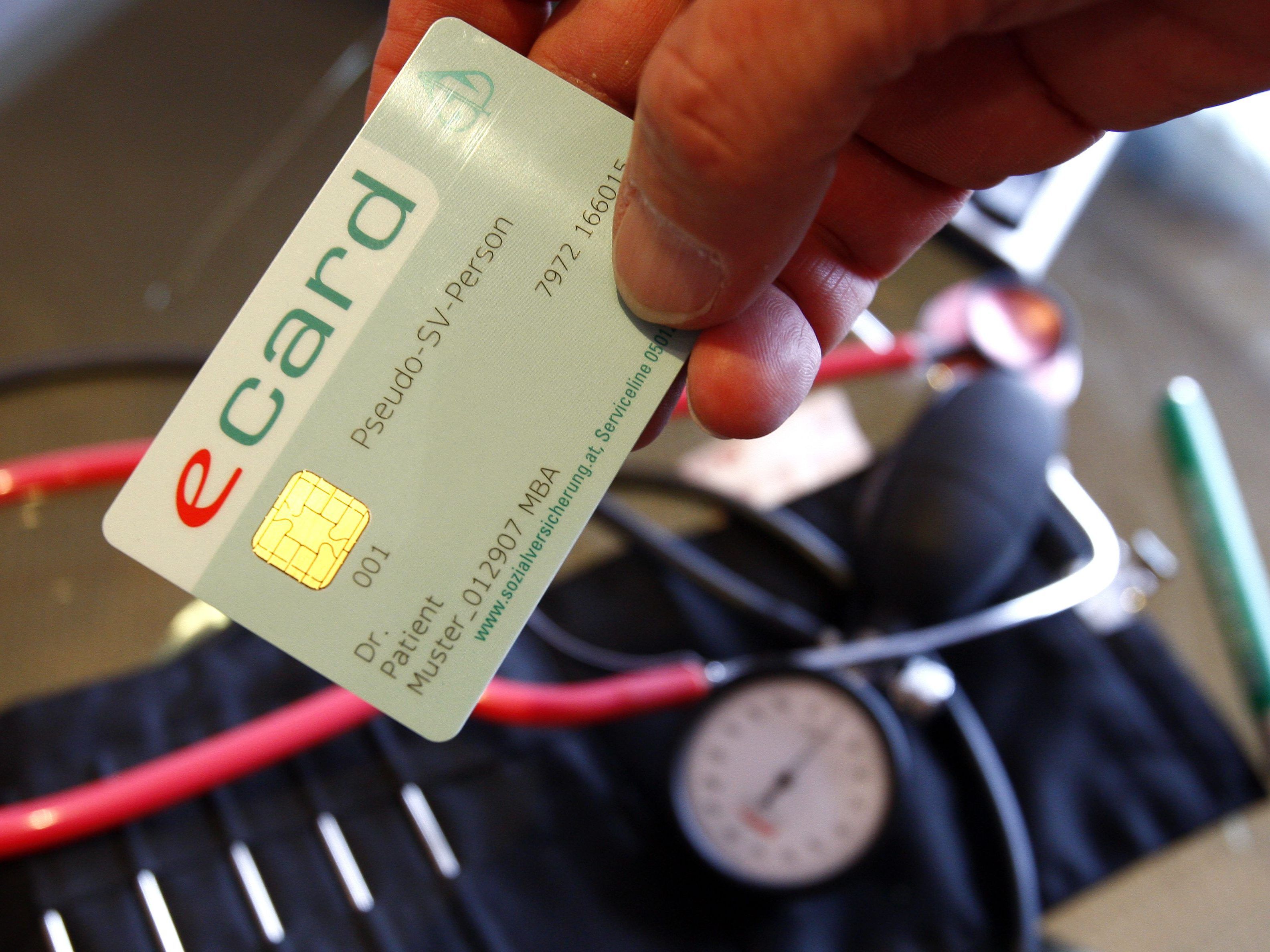 Die E-Card wird zum Schlüssel zur Medikamentenliste.