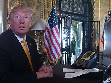Trump leitet gerne weiter