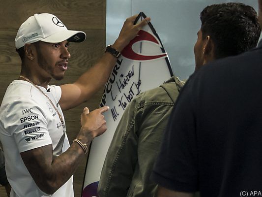 Lewis Hamilton total entspannt zum Rekord