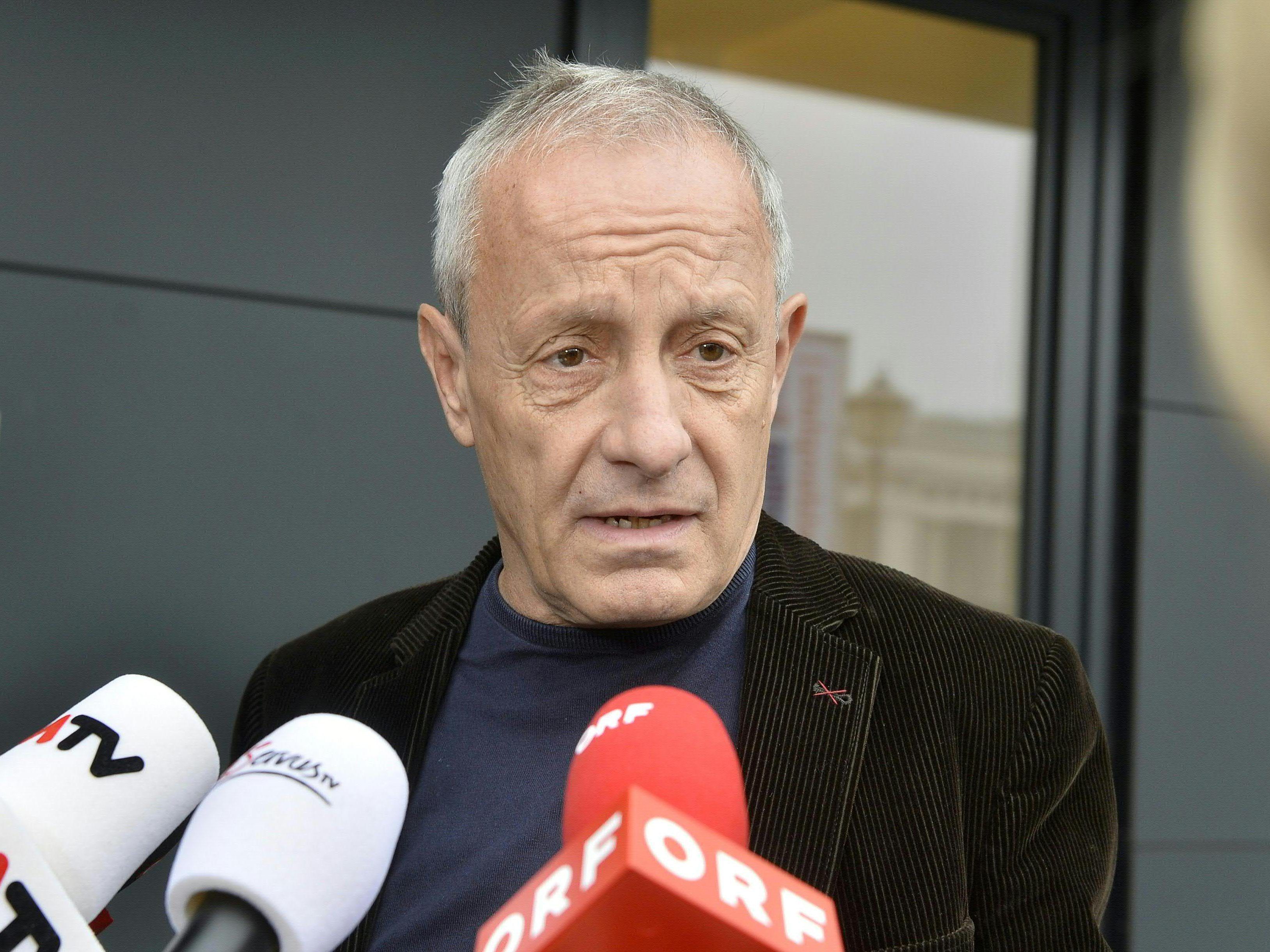 Peter Pilz war bei der Angelobung des Nationalrates nicht anwesend.