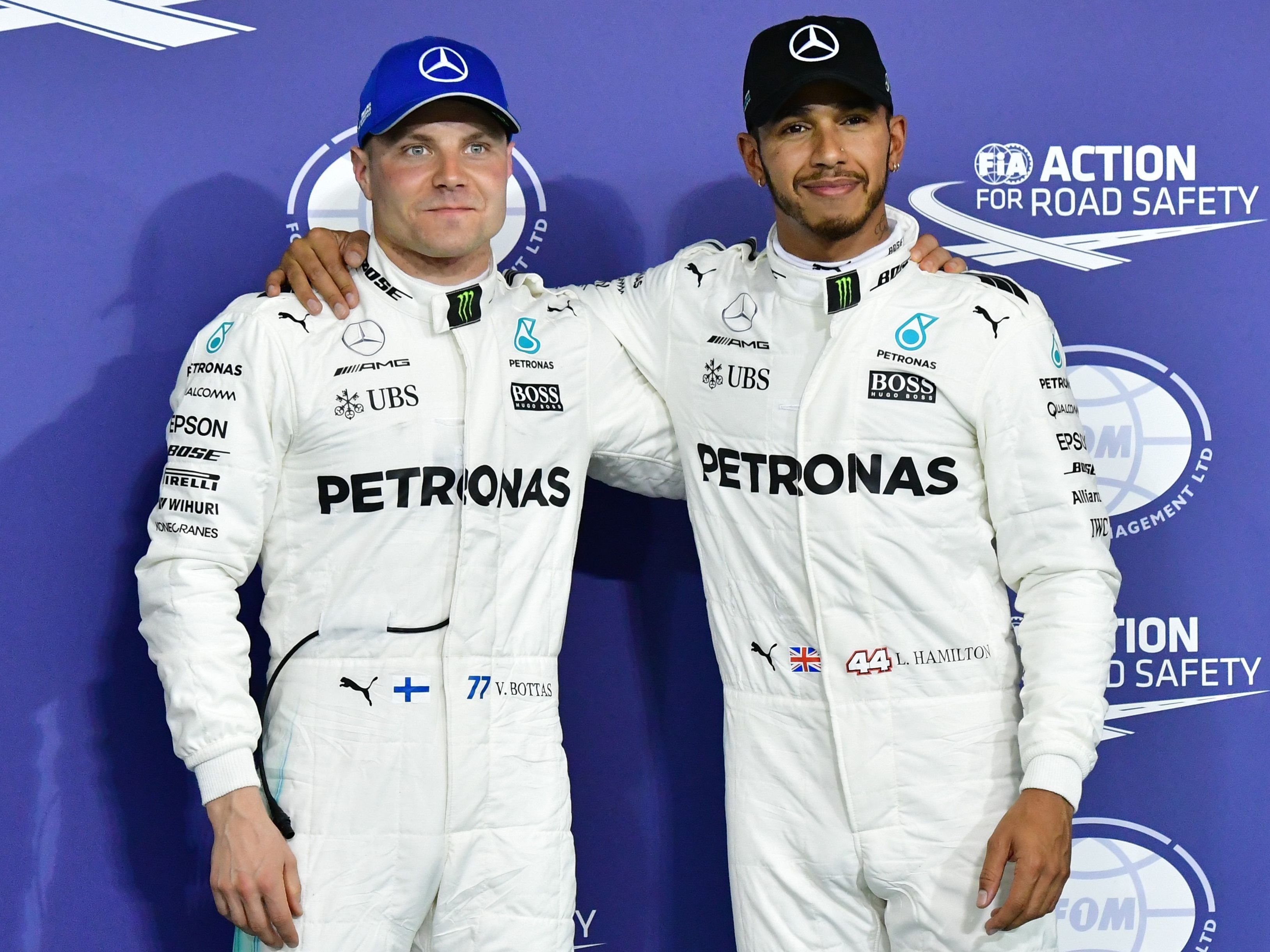 Bottas besiegte Hamilton im letzten Quali-Duell.