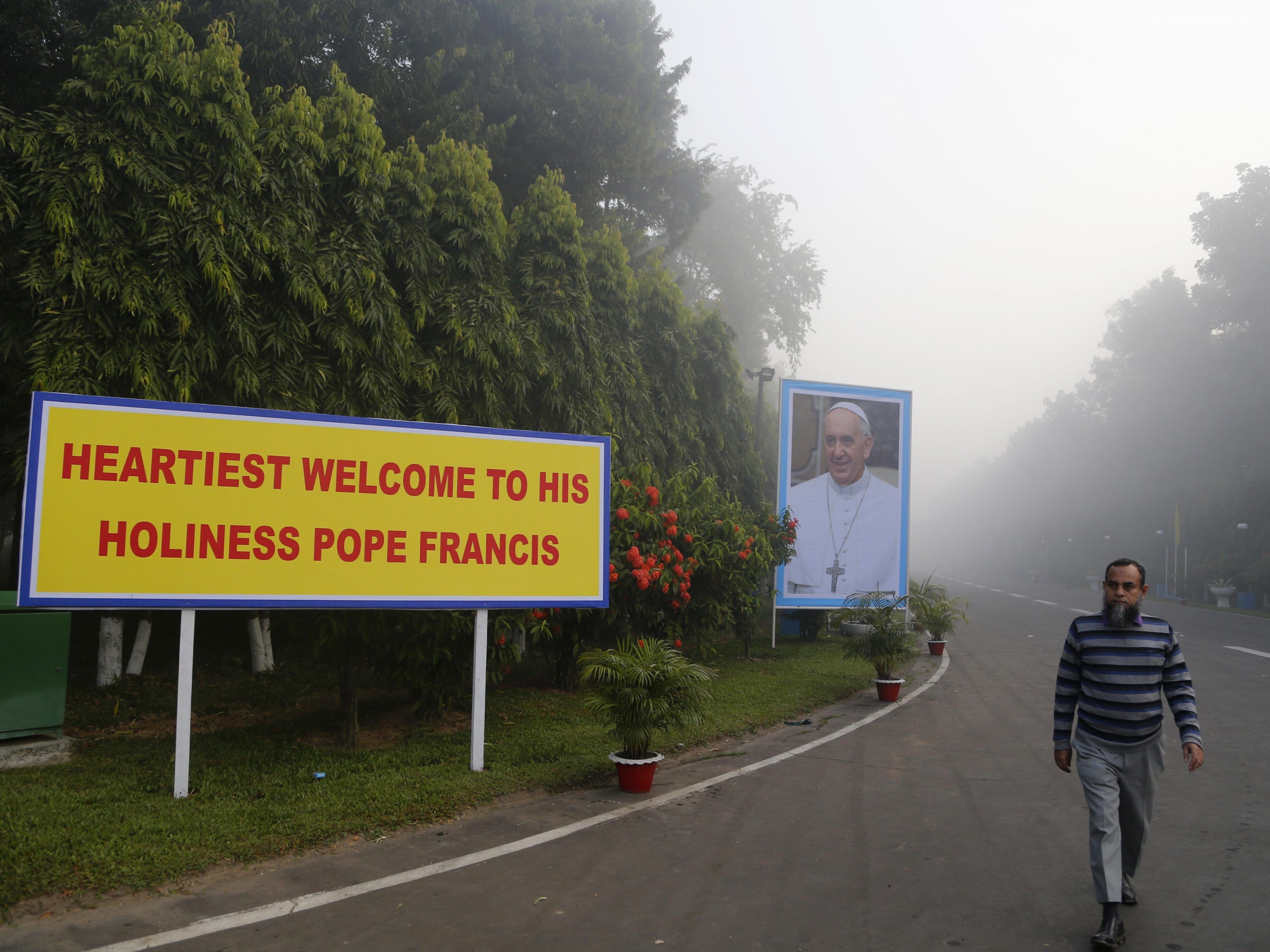 Nächster halt des Papstes auf seiner Asien-Reise: Bangladesh.