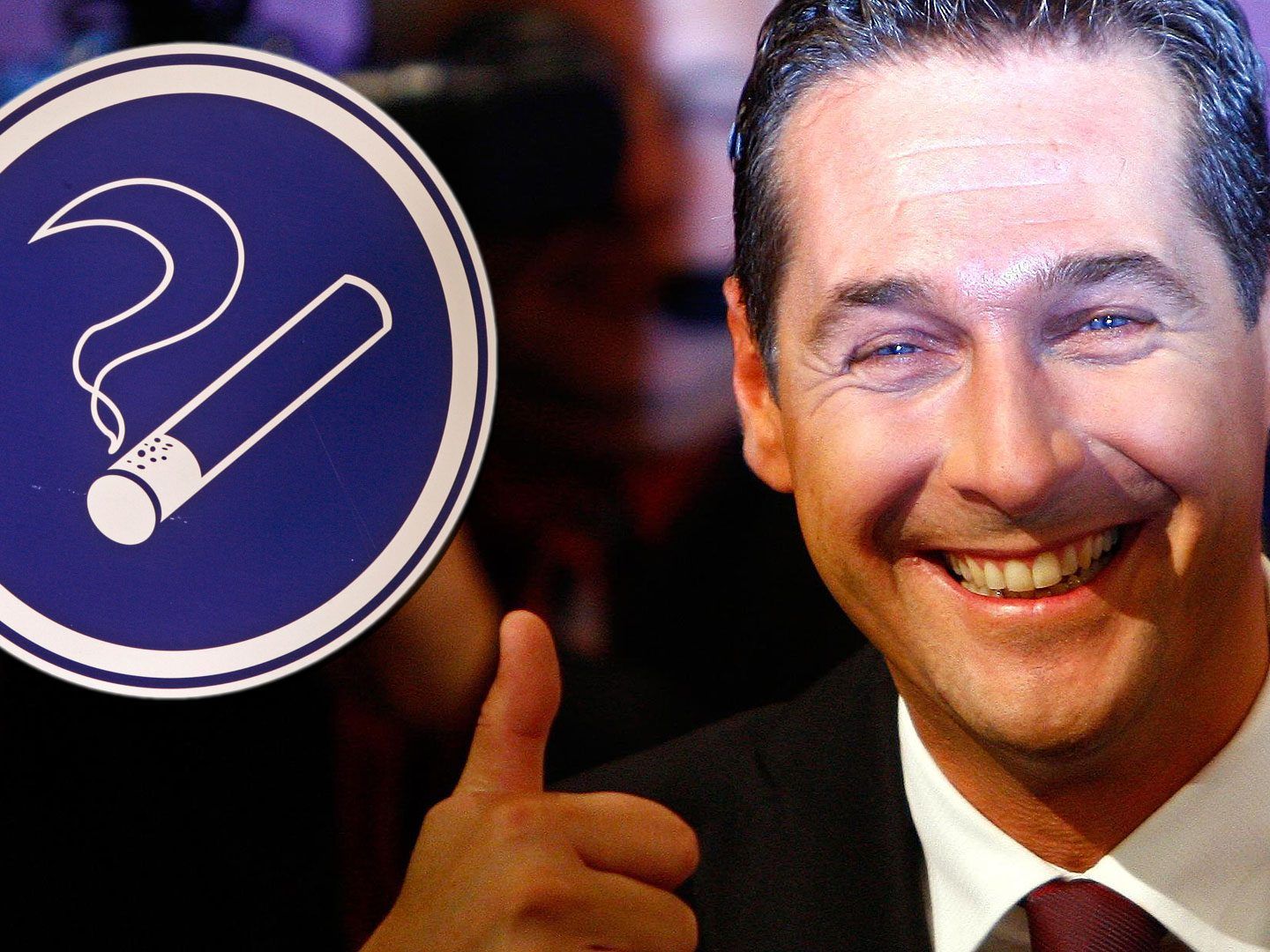 Strache und die FPÖ werden darauf bestehen, dass das Rauchverbot fällt.