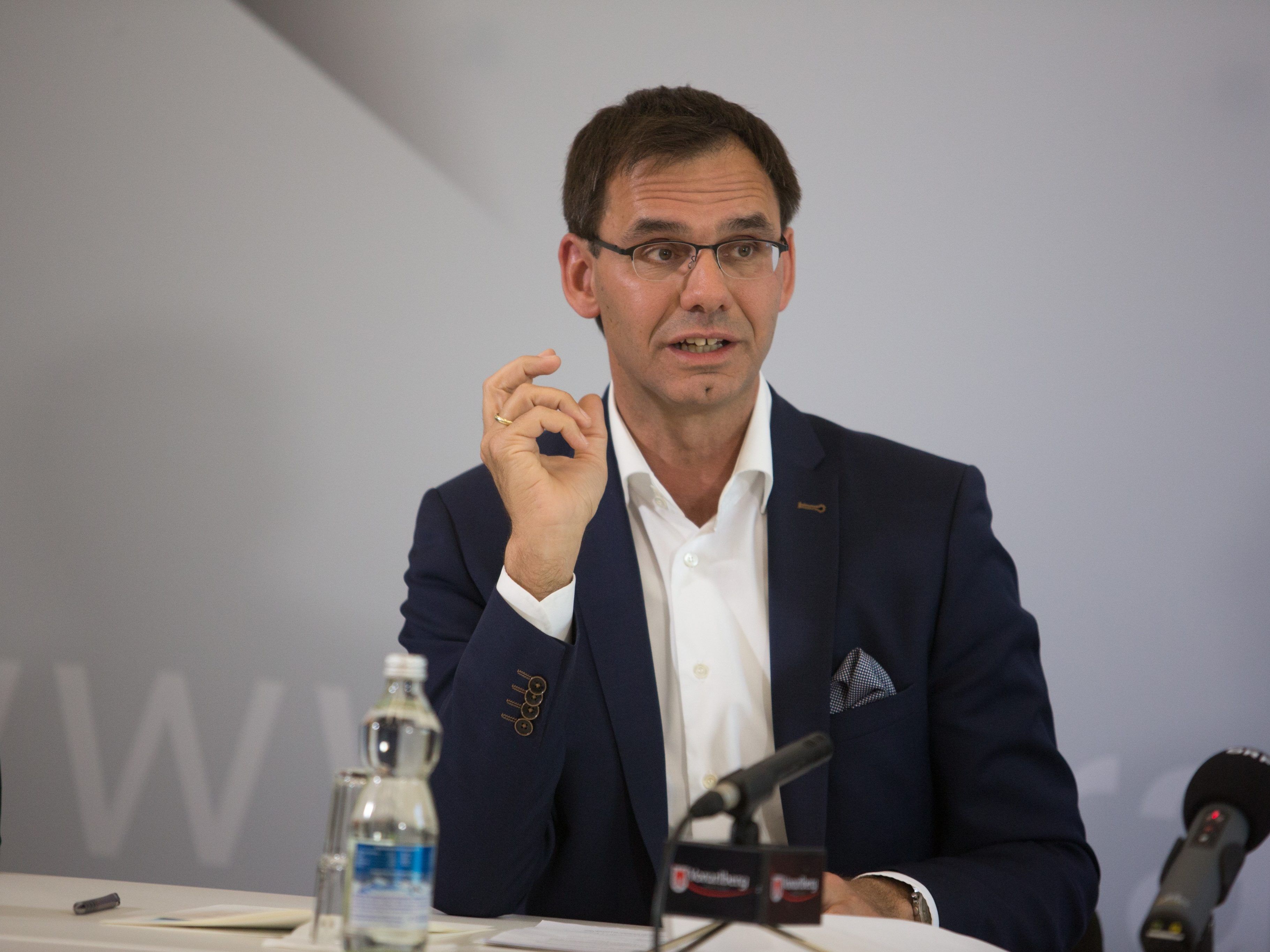 Landeshauptmann Markus Wallner hat heute den Landesvoranschlag für 2018 vorgestellt.