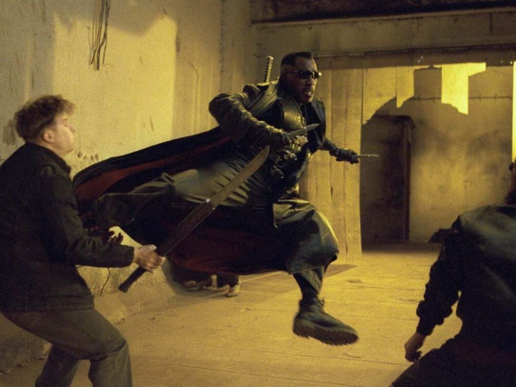 Wesley Snipes in Blade.