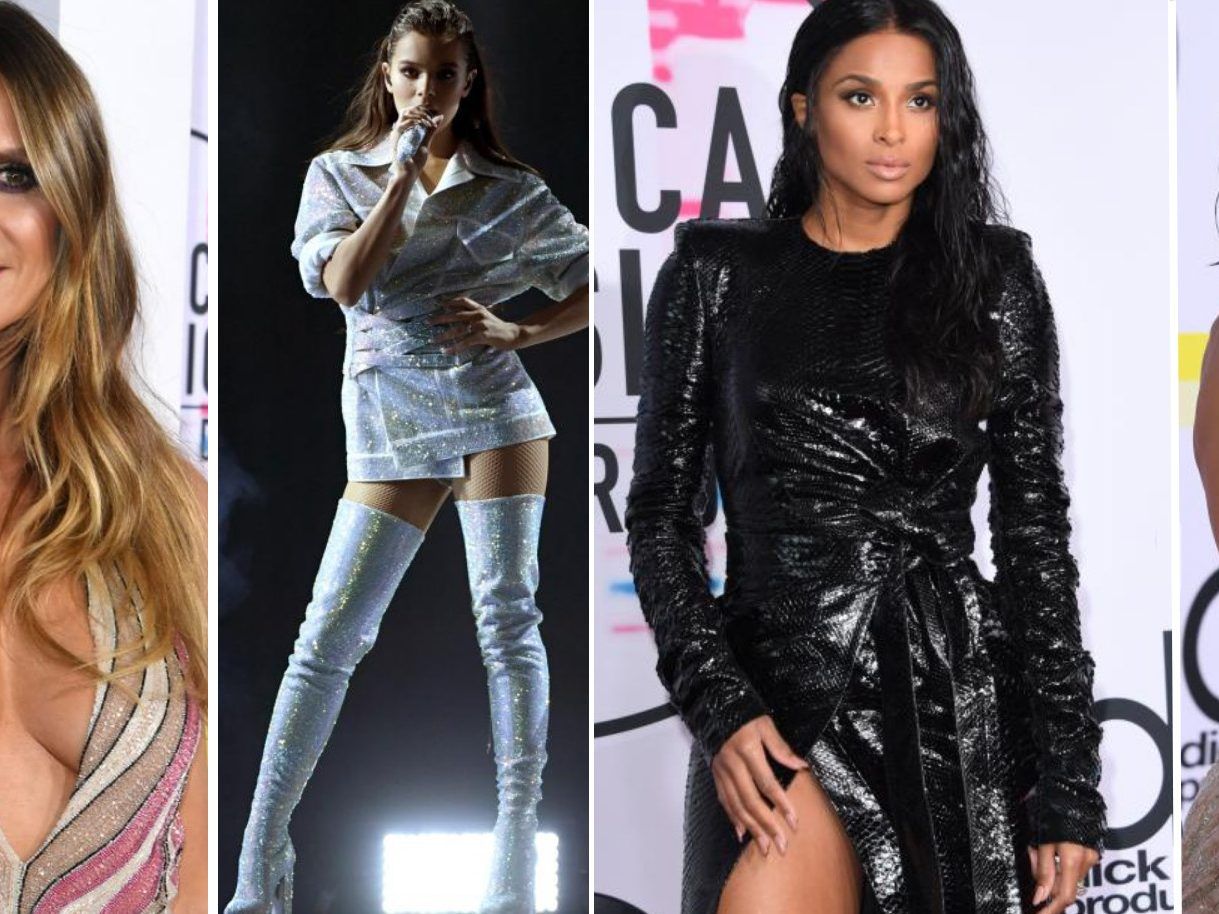 Elegant und sexy: So präsentierten sich die Ladys bei den AMAs.