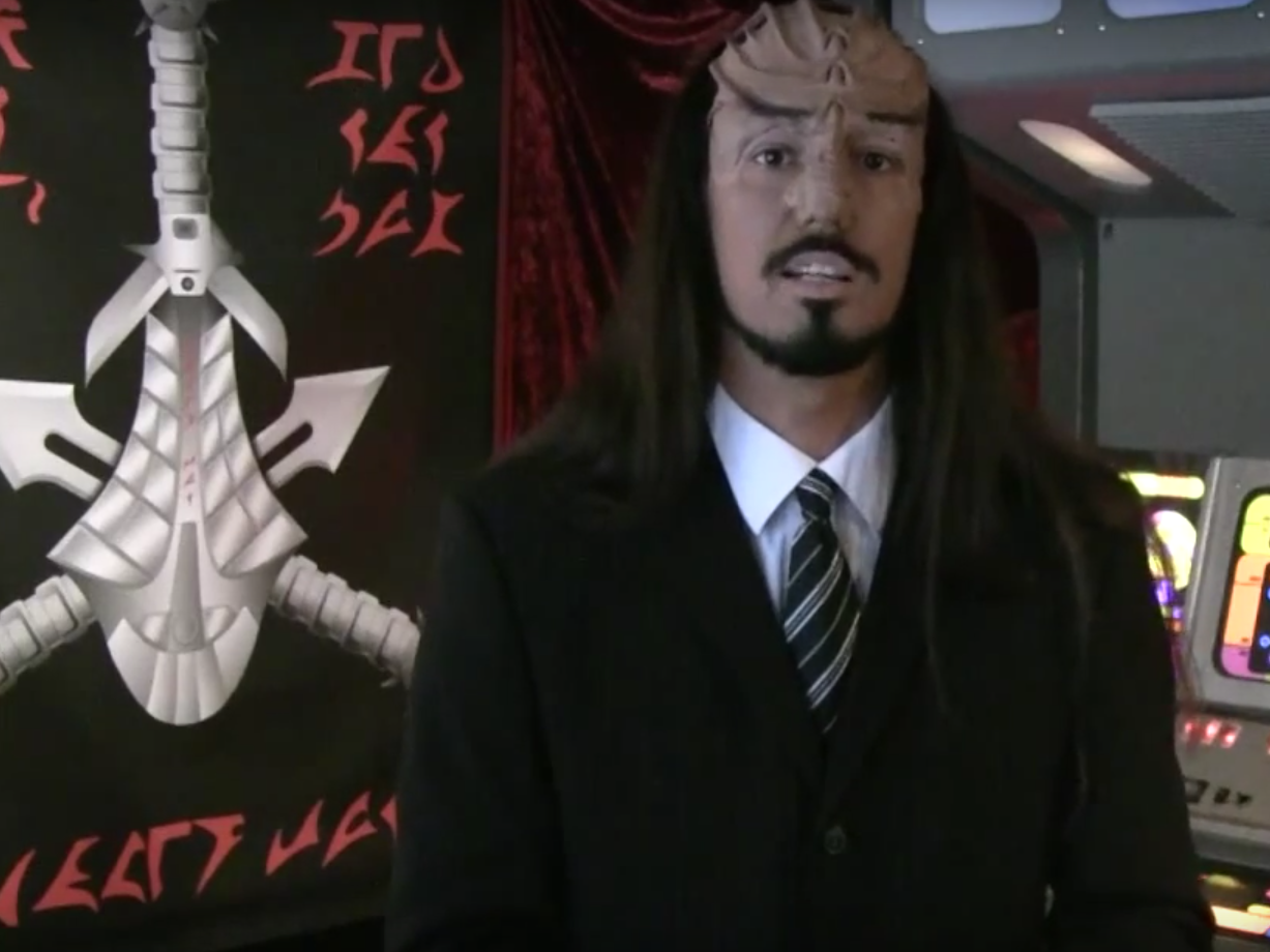 Lieven Litaer ist der "KlingonTeacher".