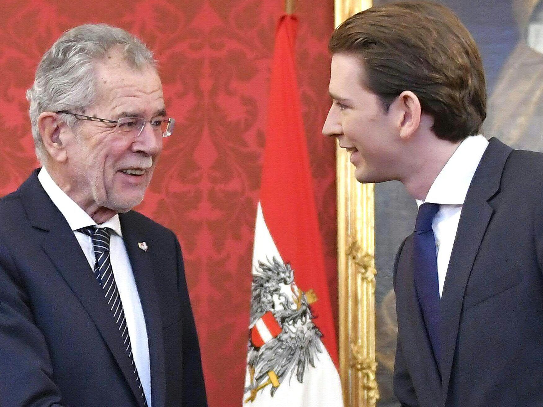 In dem angeblichen Protokoll spricht Van der Bellen über Sebastian Kurz.