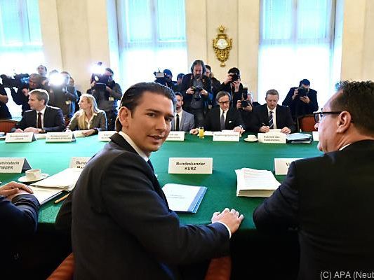 Sebastian Kurz fühlt sich offenbar wohl in seiner neuen Rolle