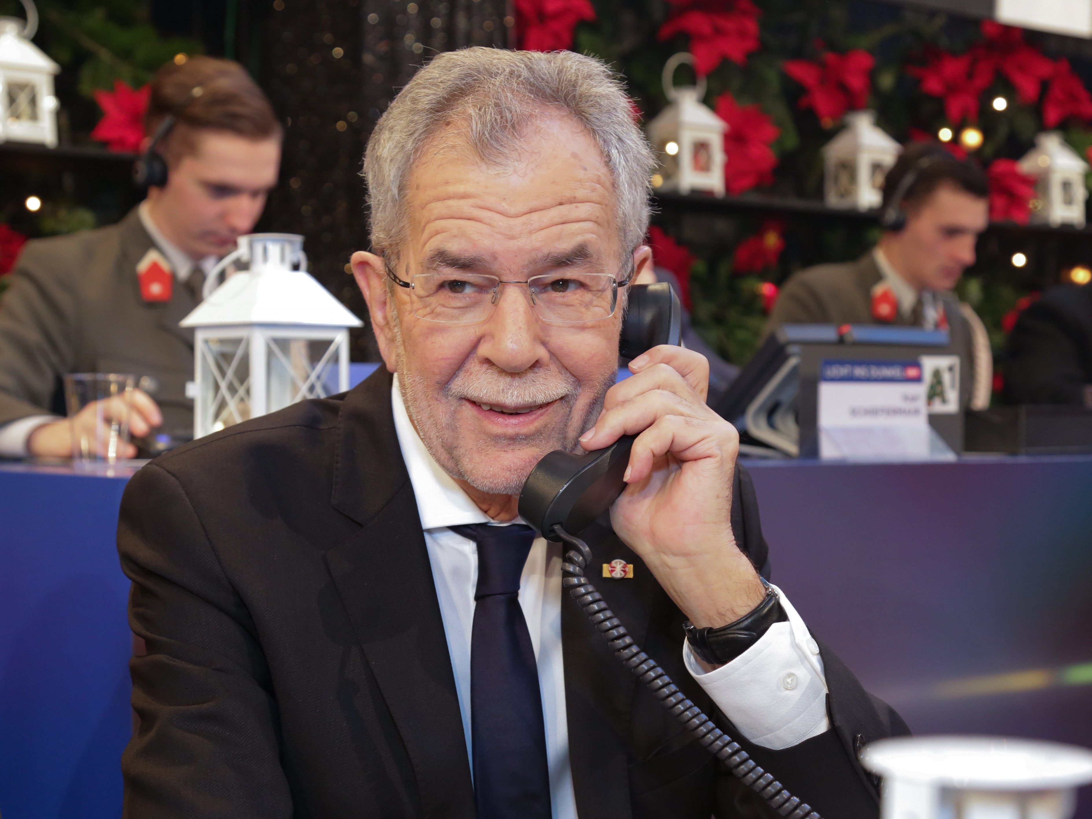 Auch Alexander van der Bellen nahm an der Aktion teil.