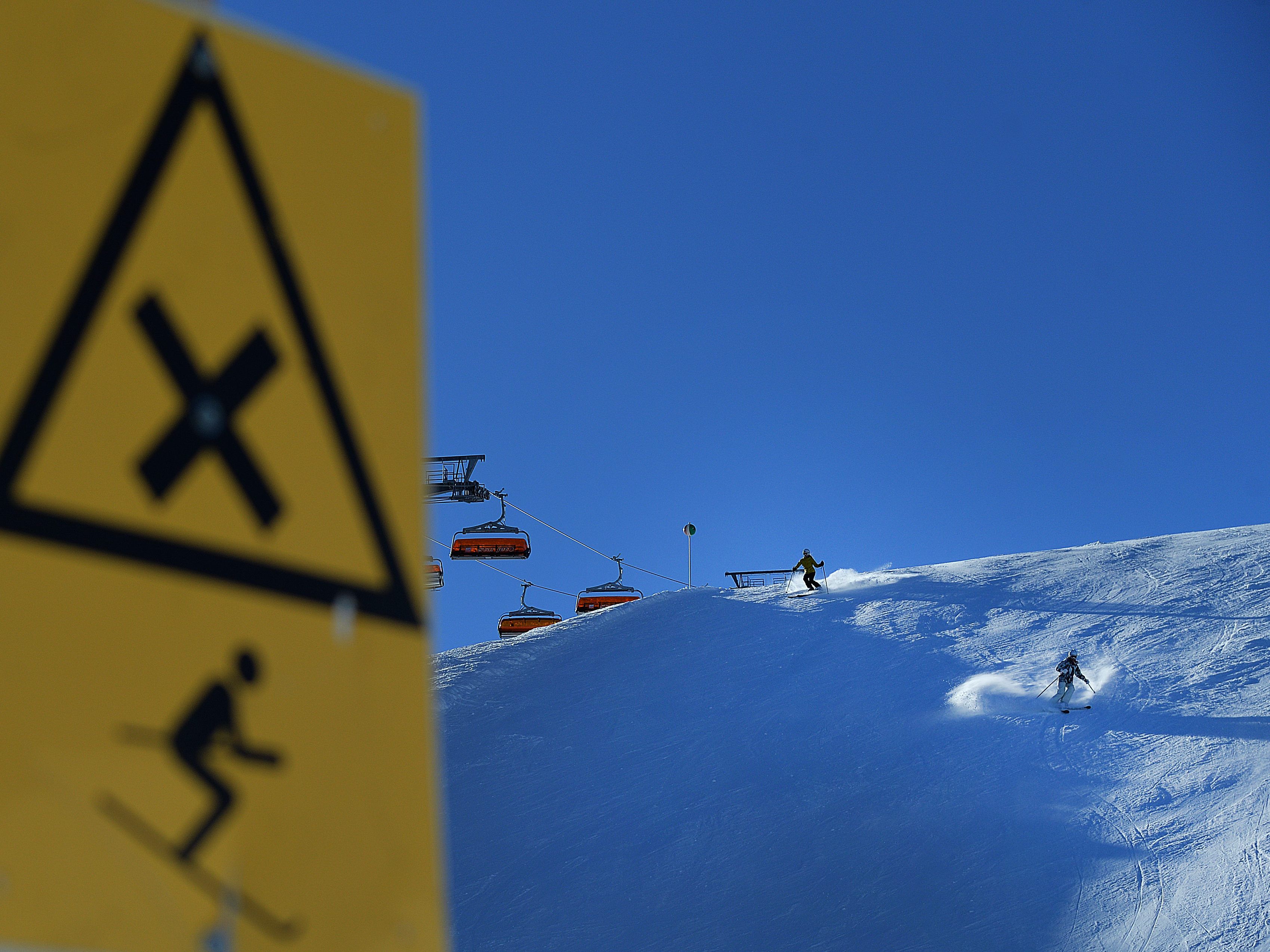 Am Sonntag kam es in Vorarlberg zu mehreren Skiunfällen