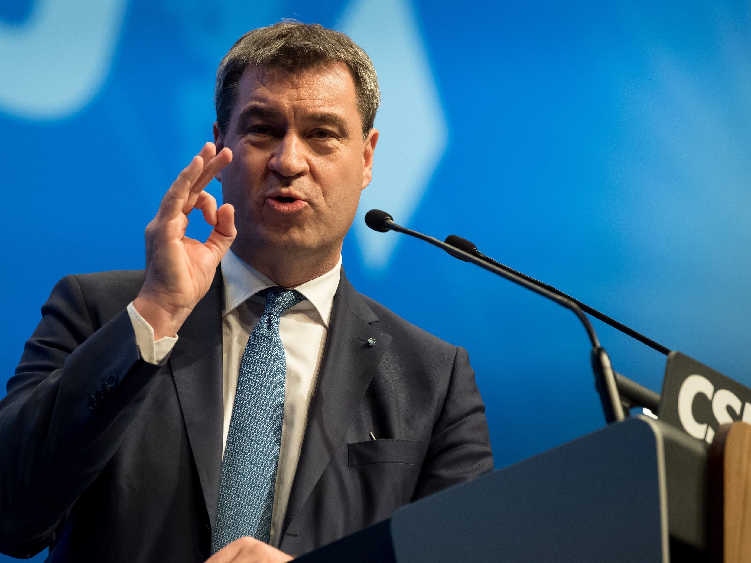CSU schwenkt auf Rechtskurs ein.