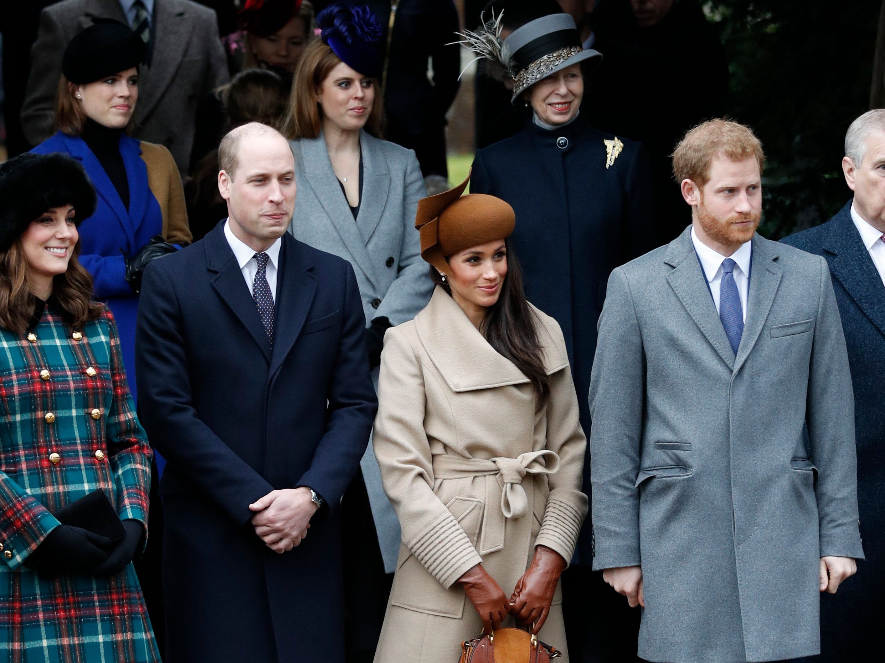 Meghan Markle besuchte den Weihnachtsgottesdienst mit der Queen.