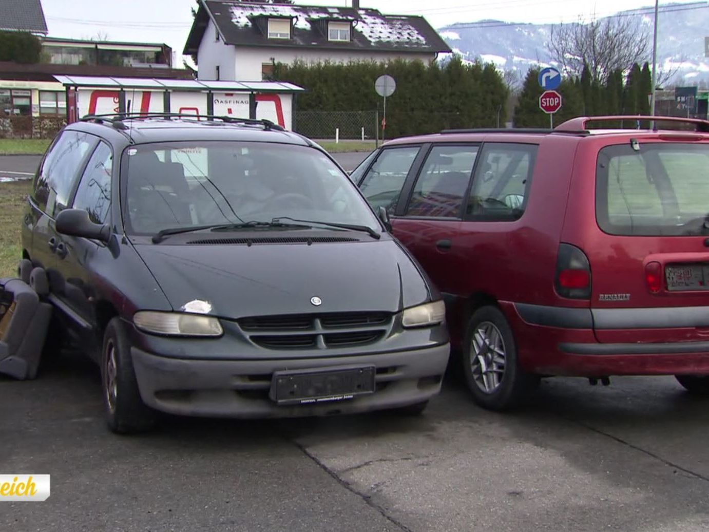 Die Asfinag holte die illegal abgestellten Fahrzeuge.