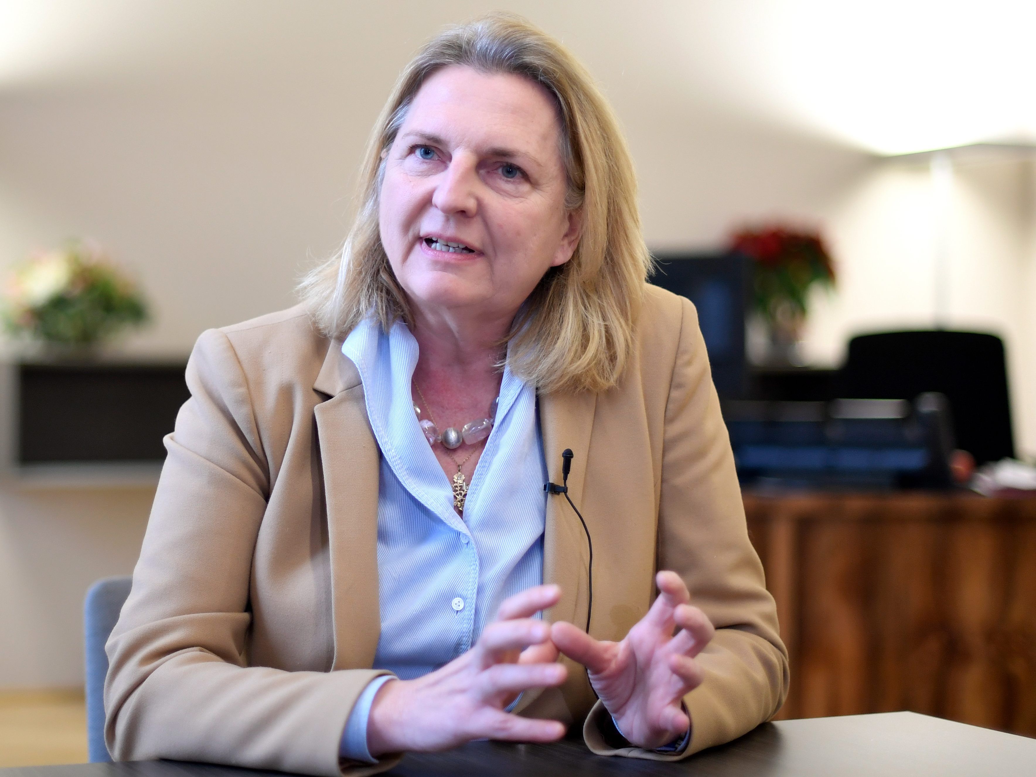 14 Tage lang war Karin Kneissl (FPÖ) Vorsitzende der OSZE