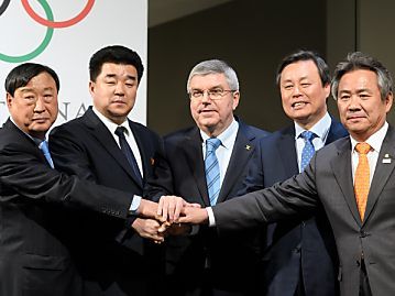 Teilnahme nordkoreanischer Sportler wurde in Lausanne besiegelt