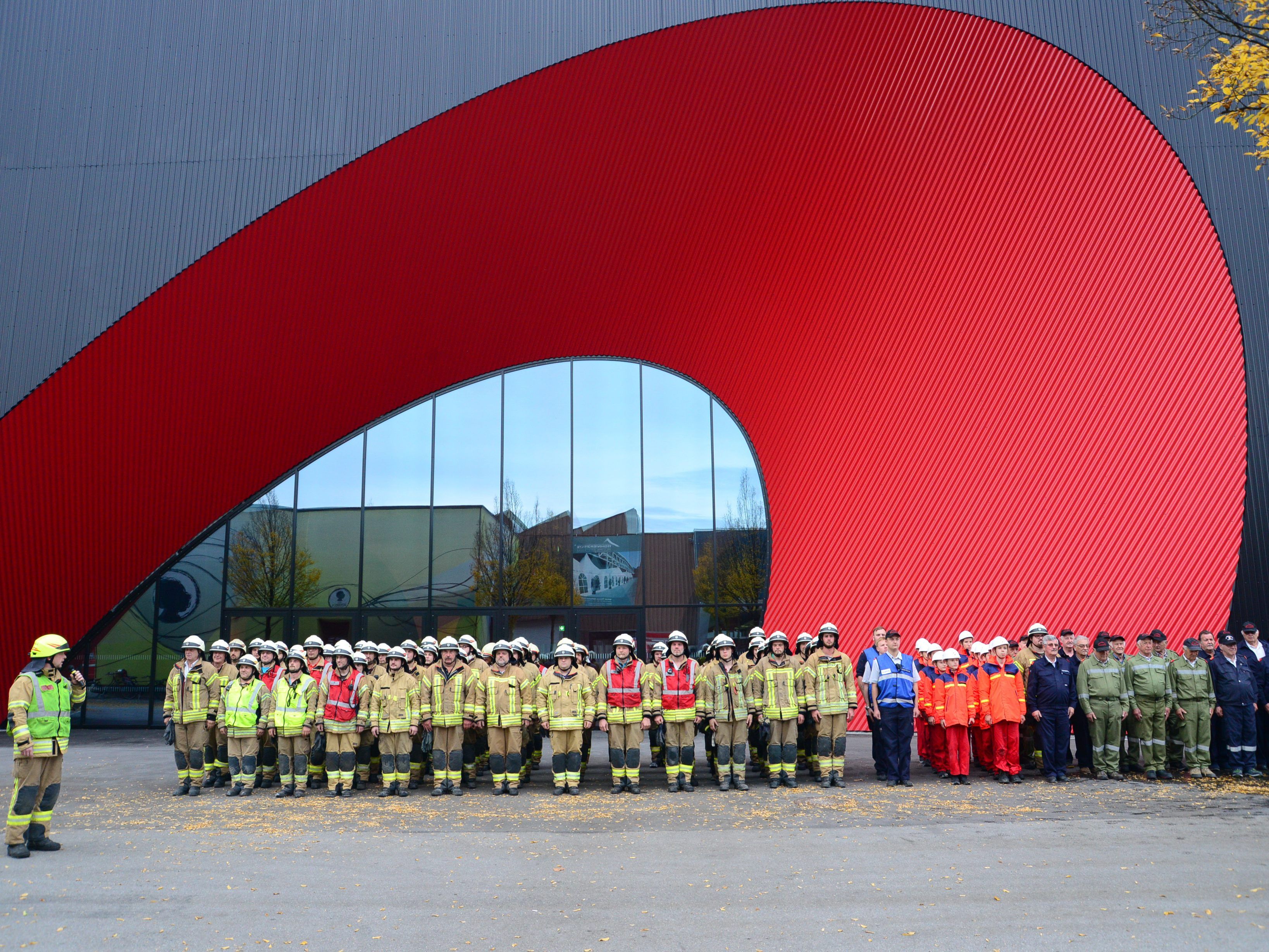 Das Team der Freiwilligen Feuerwehr Dornbirn.