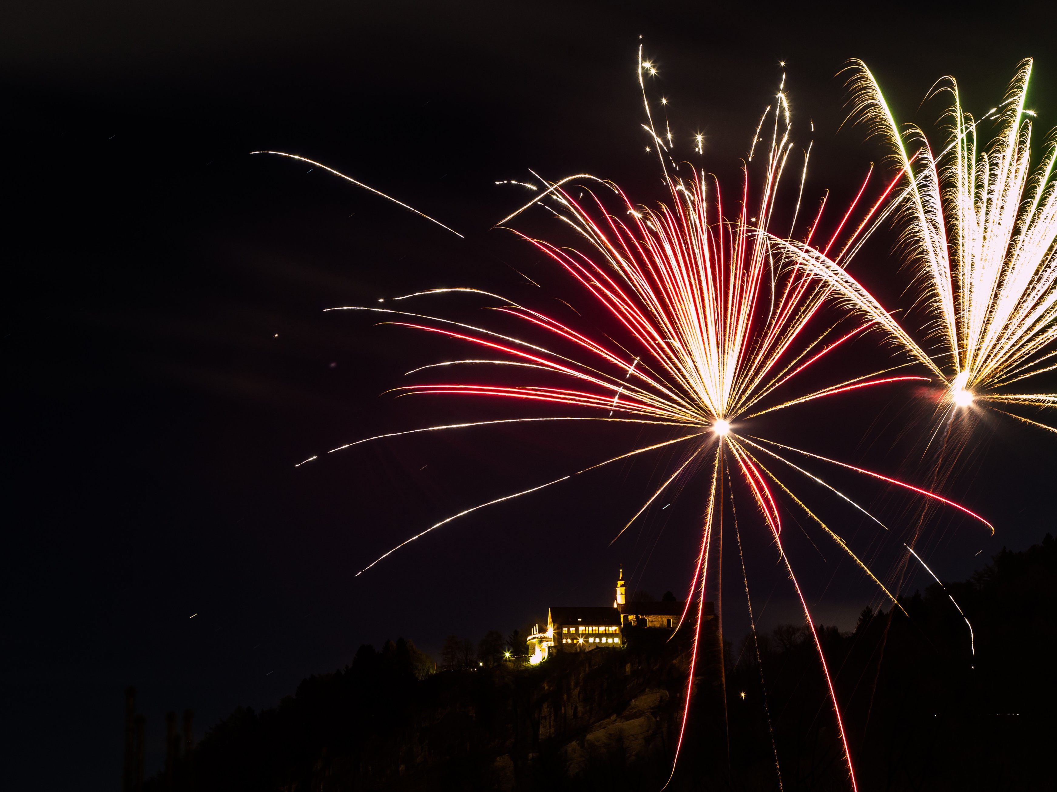 Silvester führte in zwei Gemeinden zu hohen Feinstaubbelastungen.