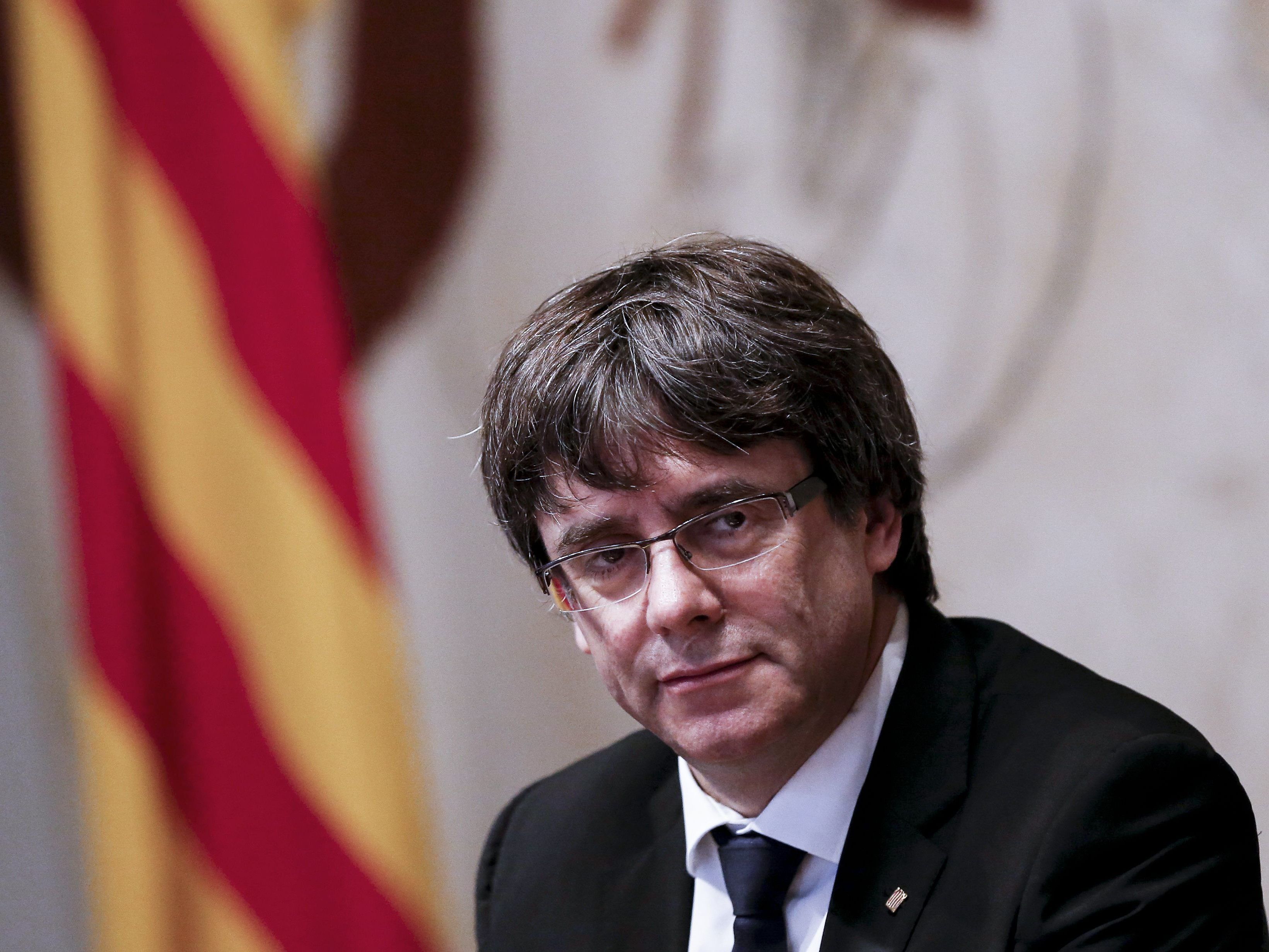 Puigdemont ist der einzige Bewerber.