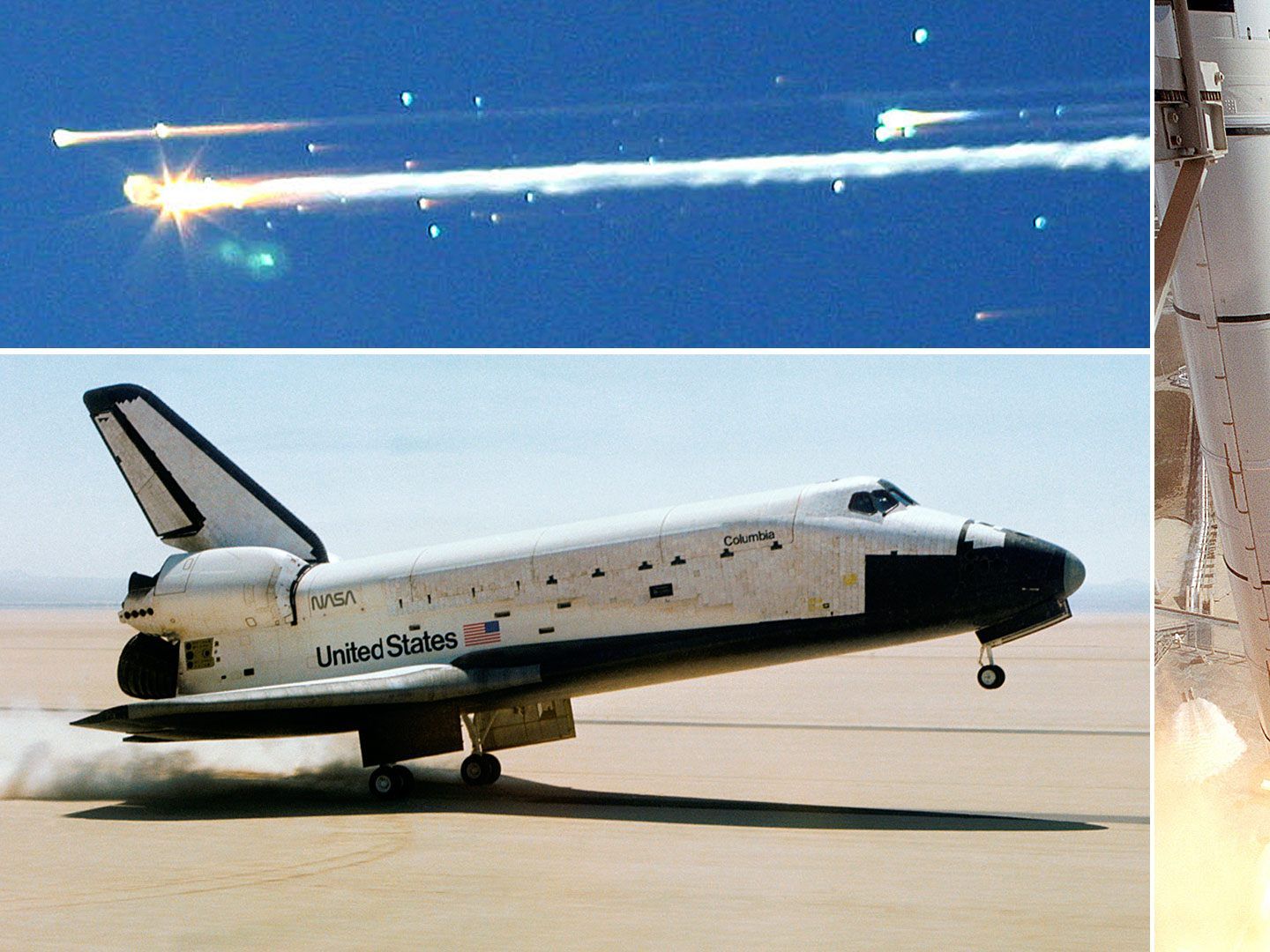 Alle sieben Astronauten an Bord der Columbia starben.