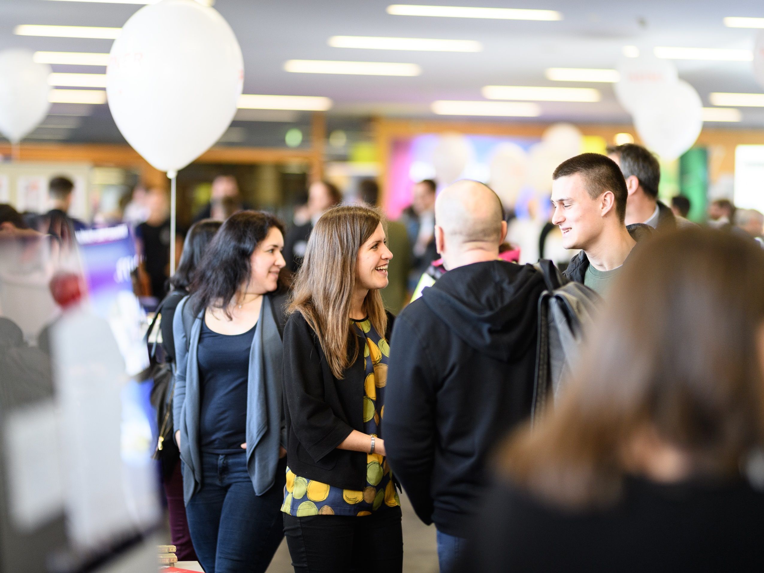 Ünber 1.700 Interessierte kamen zur diesjährigen Jobmesse.