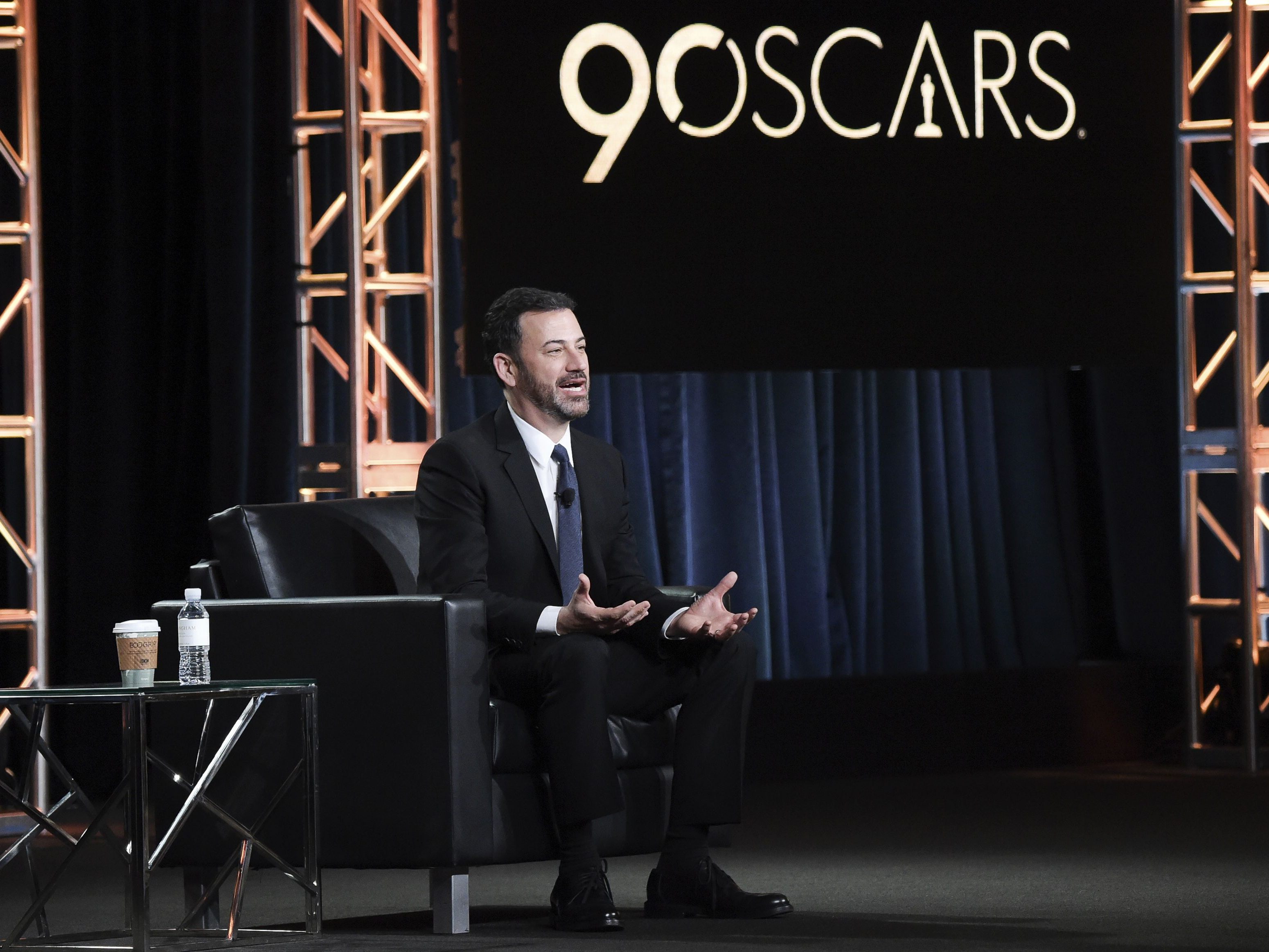 Jimmy Kimmel zur Oscar-Panne im Vorjahr.