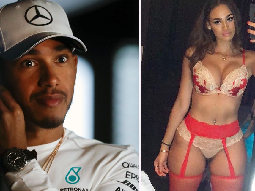 Lewis Hamilton war mit Model Veronica Valle liiert.