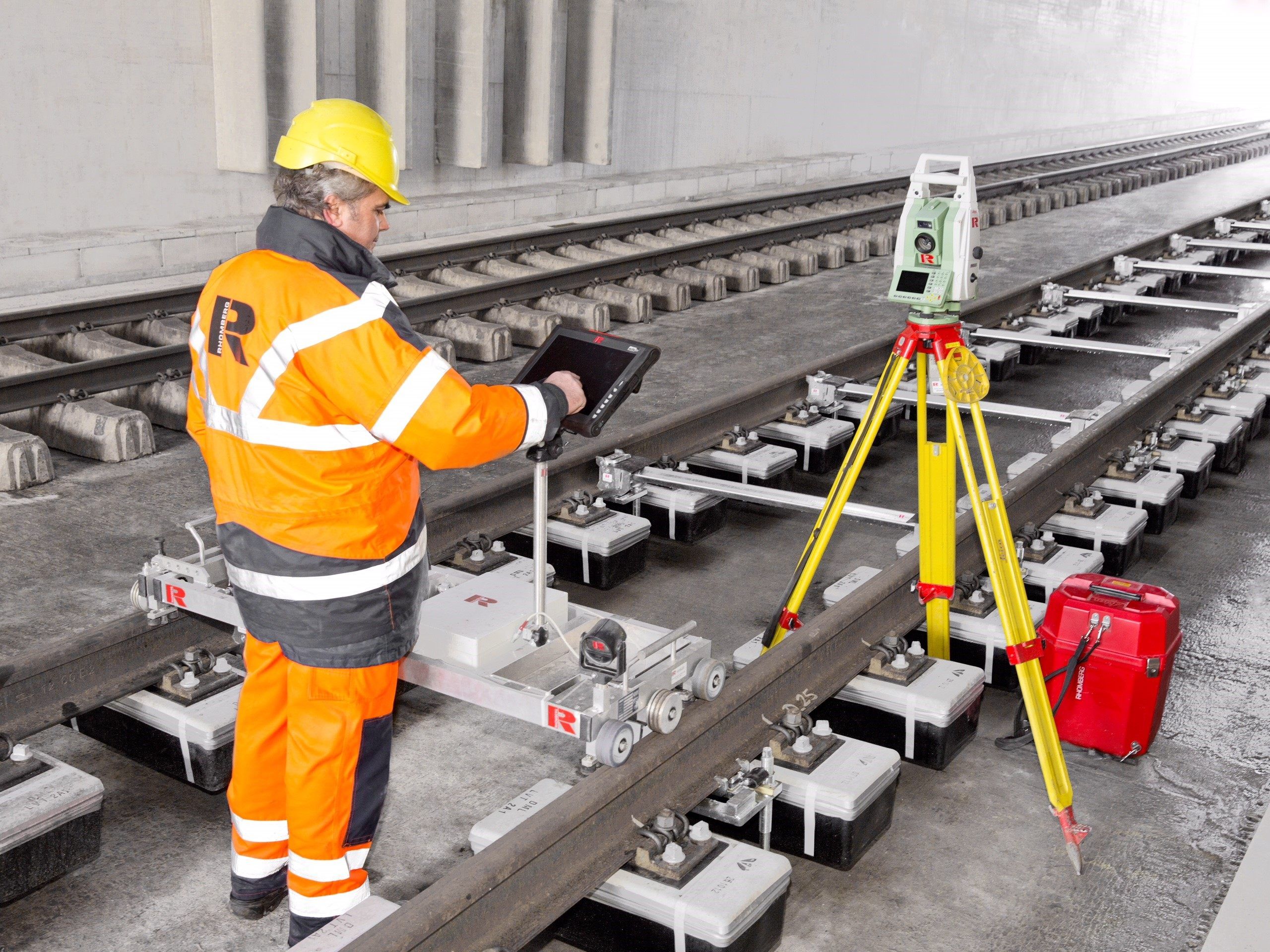 Rhomberg baut die Bahnstrecke Stuttgart-Ulm aus.