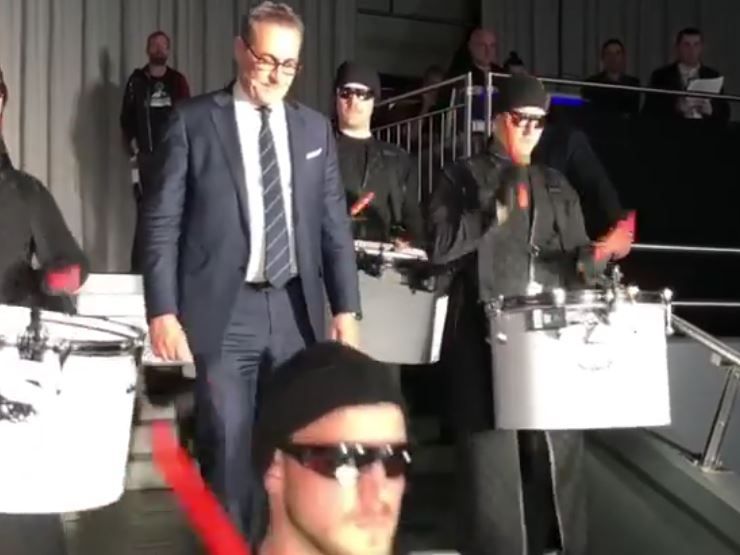 Der Auftritt von Strache sorgt für ordentlich Wirbel.
