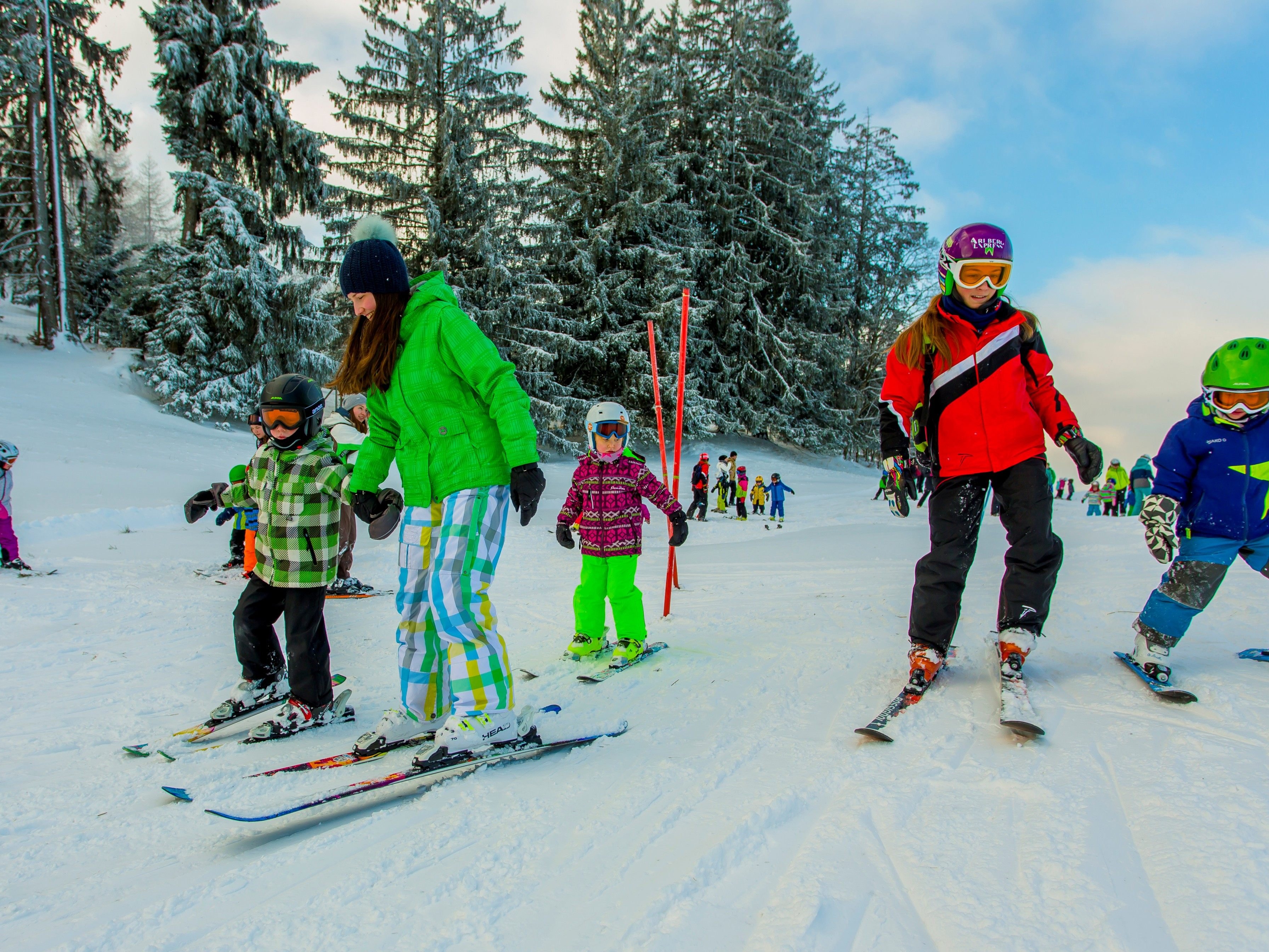 Tiefwinterliche Ferienwoche mit Dauerfrost