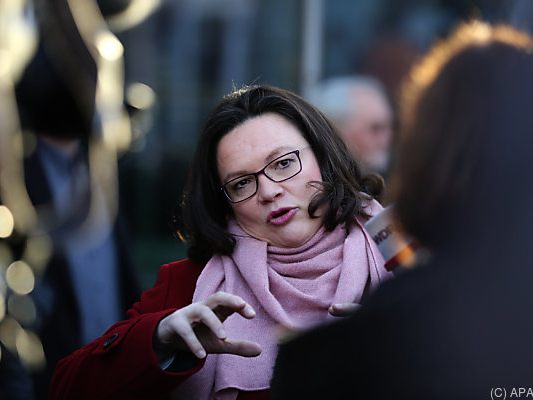 Auf die designierte SPD-Vorsitzende wartet viel Überzeugungsarbeit
