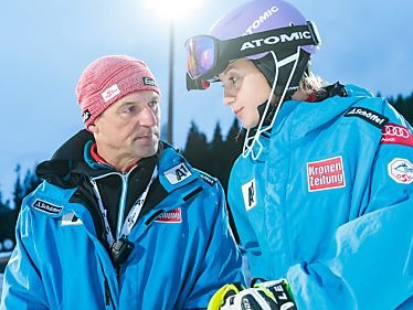 Der ÖSV-Rennsportleiter mit der nicht berücksichtigten Sportlerin
