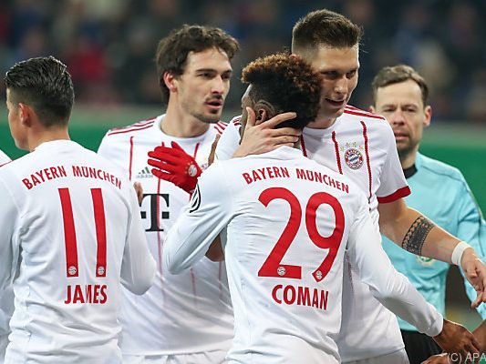Die Bayern bejubelten einen Kantersieg