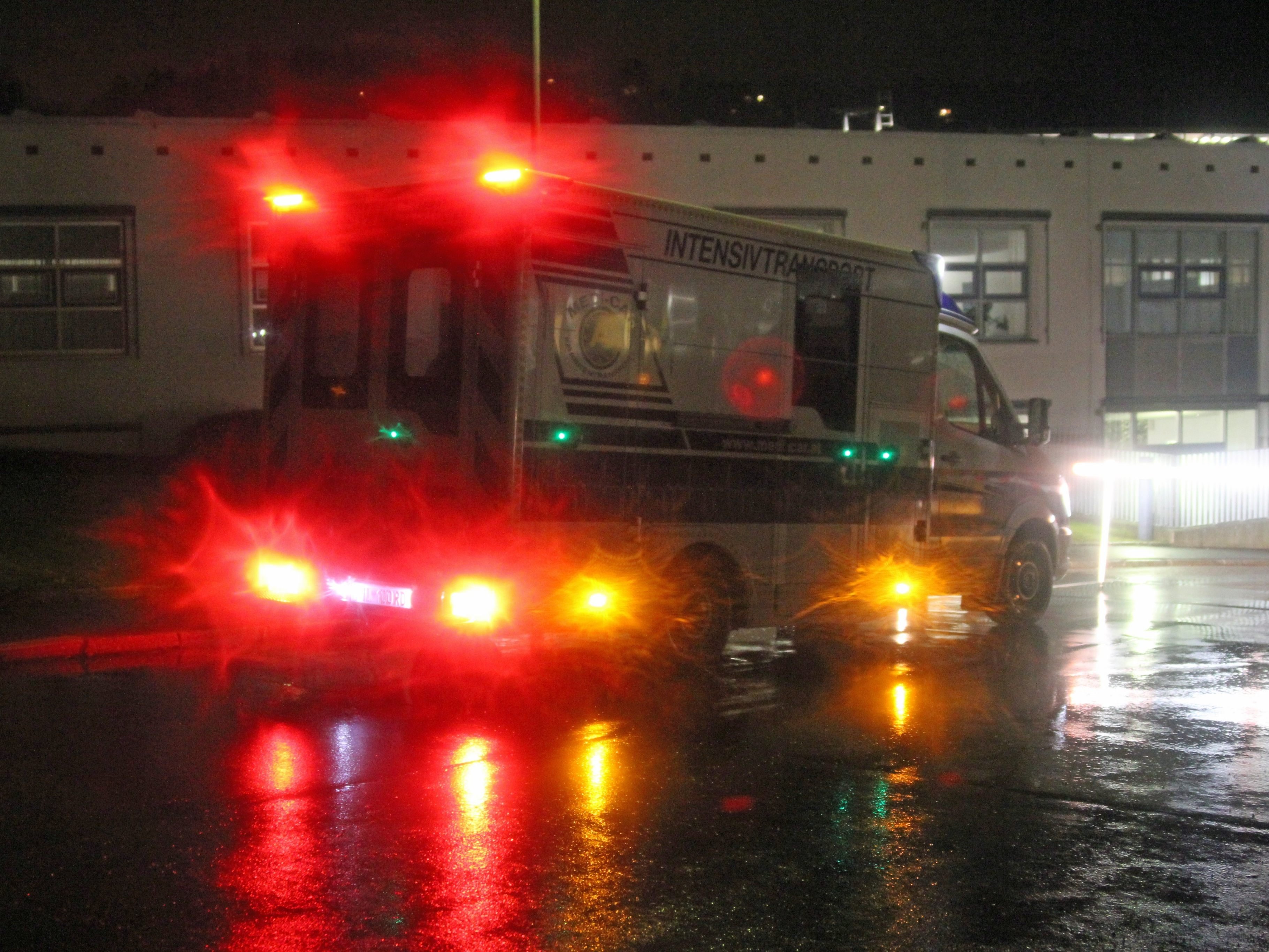 Per Intensivtransport wurde Markus Schairer um 21 Uhr ans LKH Feldkirch überstellt.