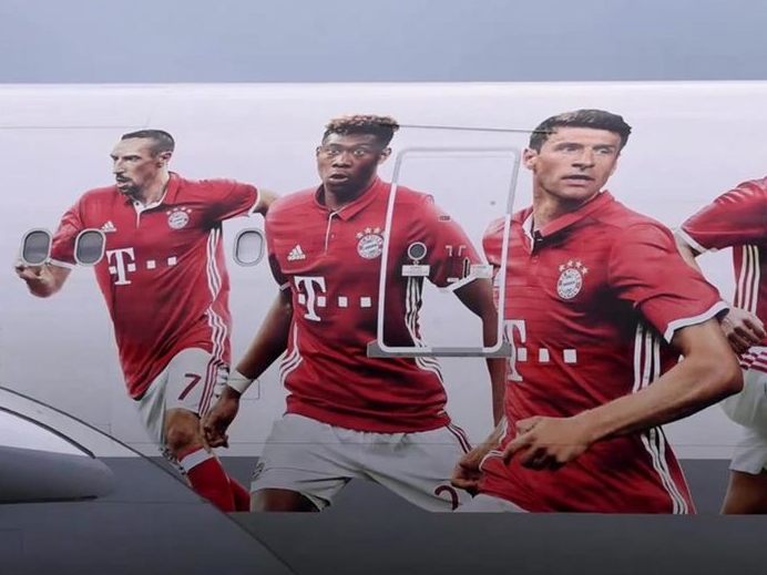 Der FC bayern München hat einen neuen Sponsor.
