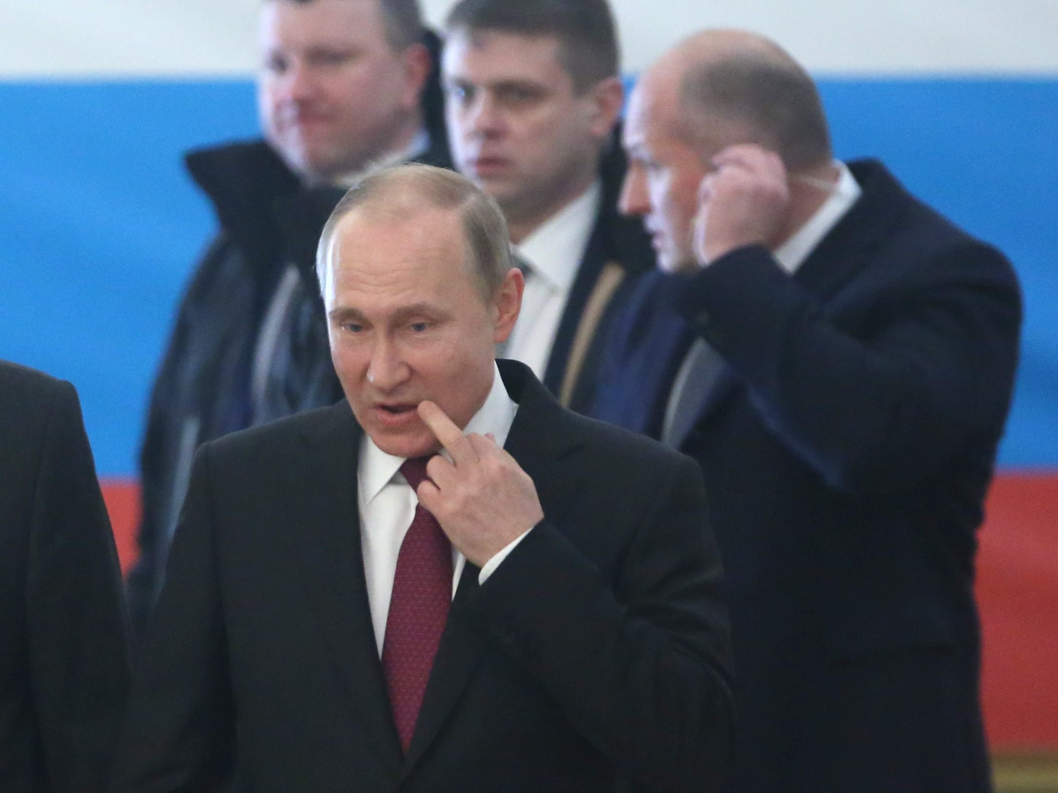 Putin klarer Wahlsieger.