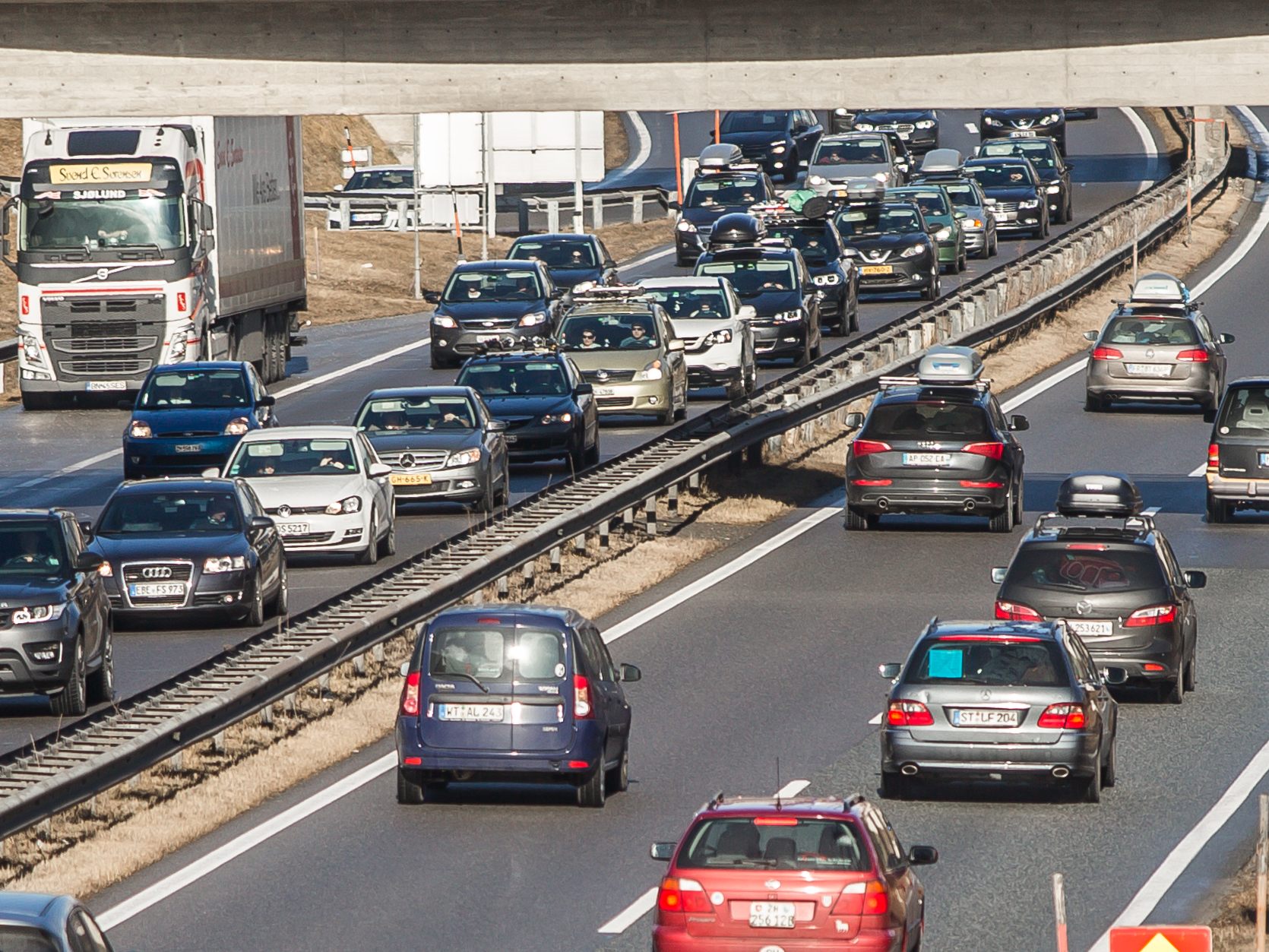 Der Verkehr auf der A14 nimmt immer weiter zu.