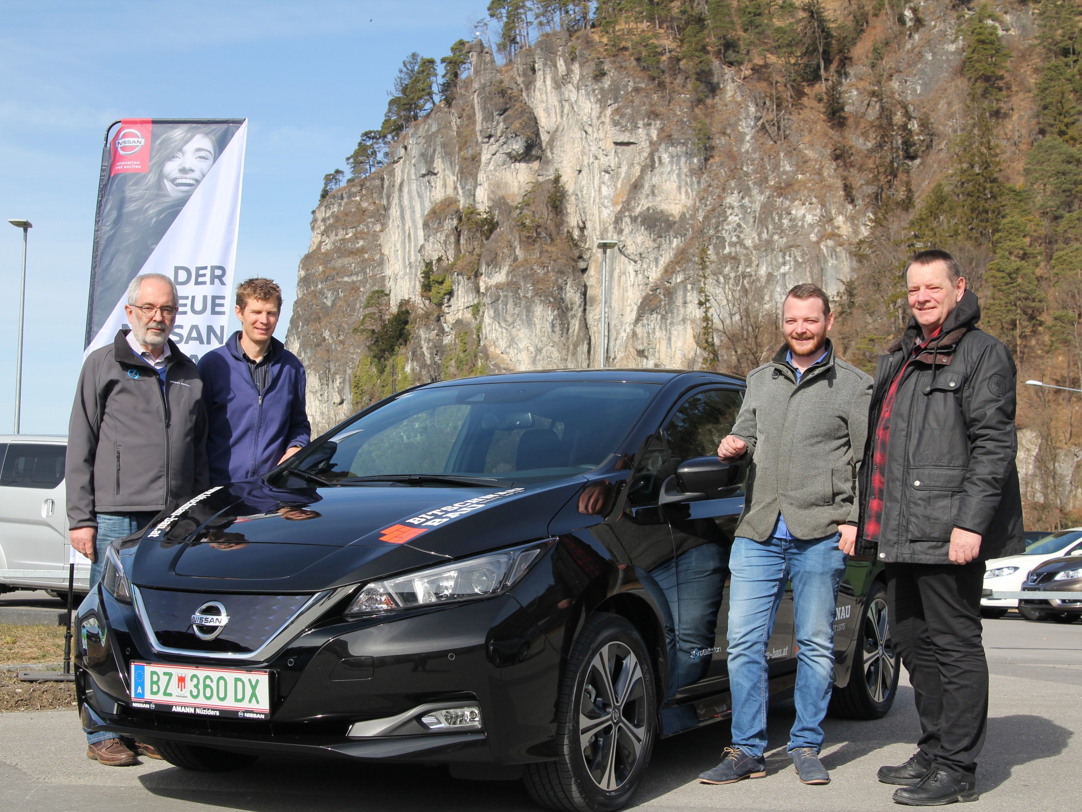 Der erste Nissan Leaf Vorarlbergs hat neue Besitzer.