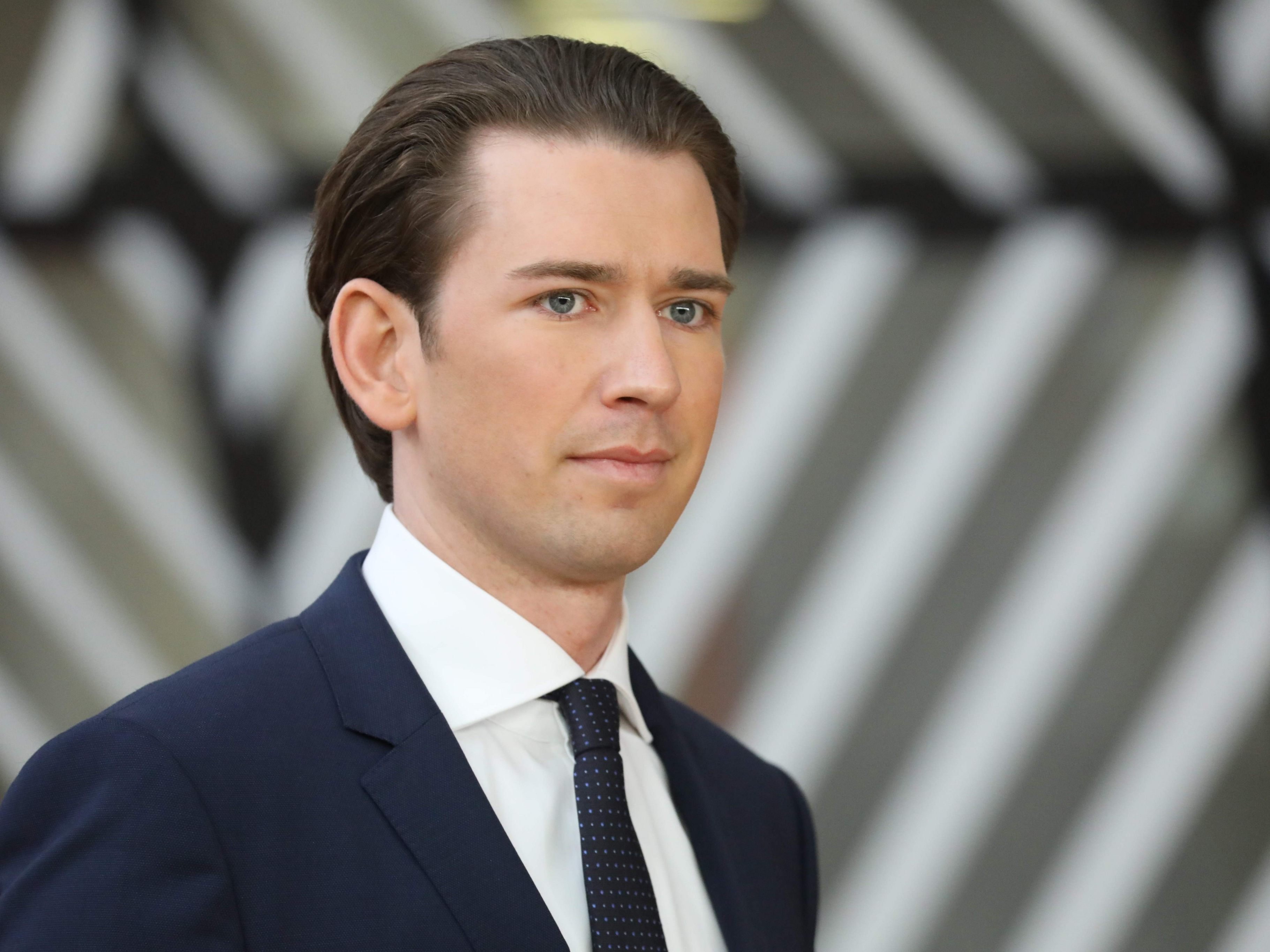 Bundeskanzler Sebastian Kurz im Vorfeld des EU-Gipfels