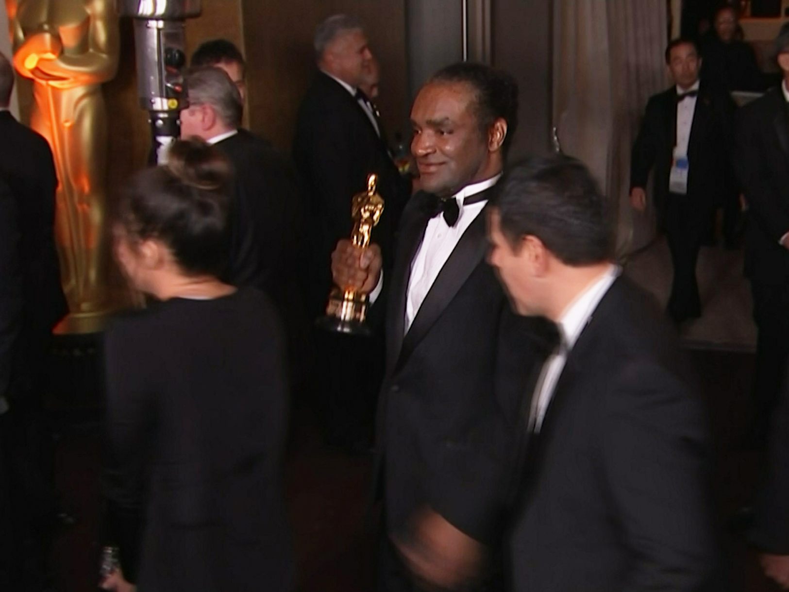Der Mann, der den Oscar von Frances MCDormand gestohlen haben soll.