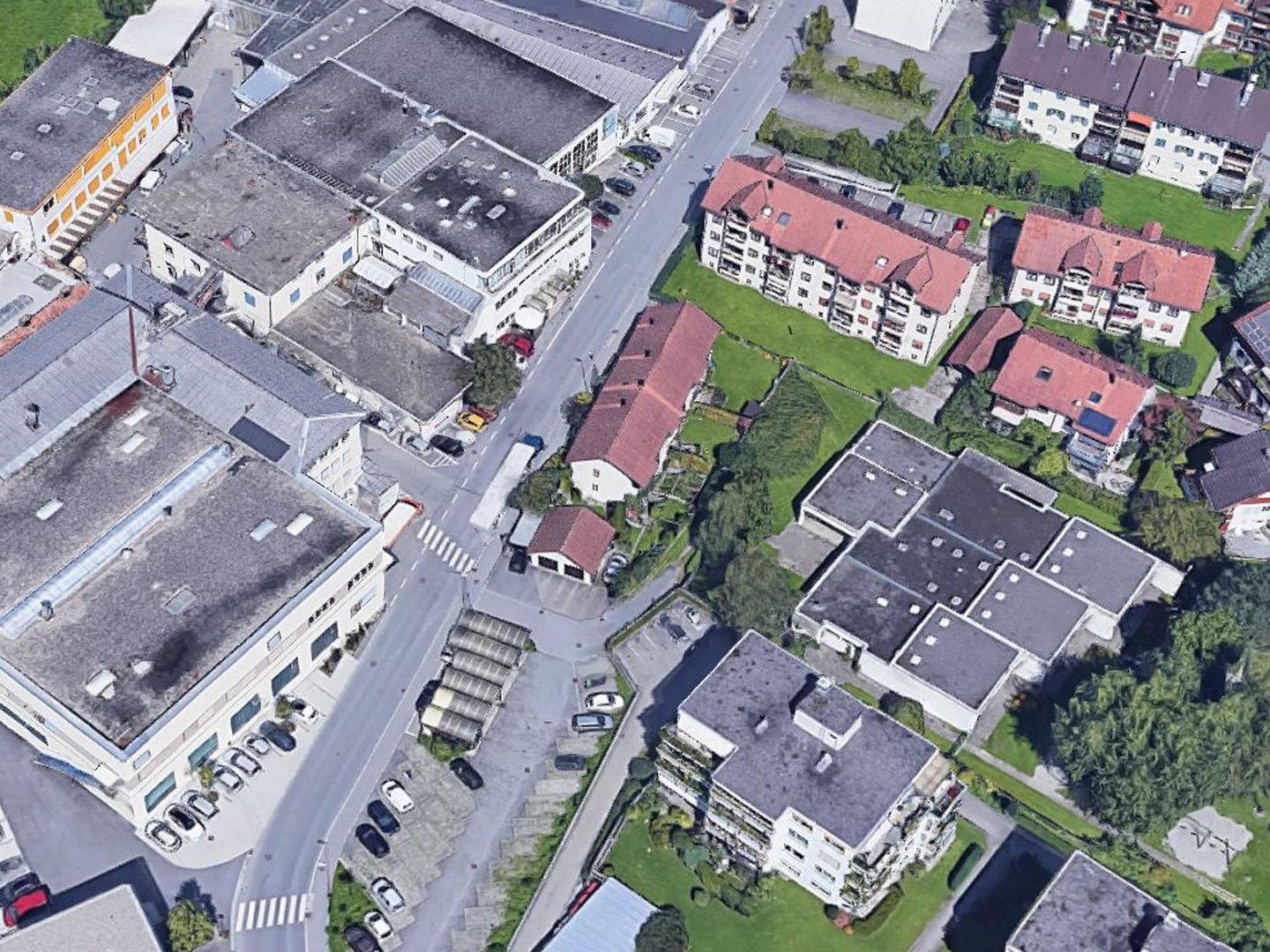 Der Unfall geschah in der Dornbirner Bildgasse.