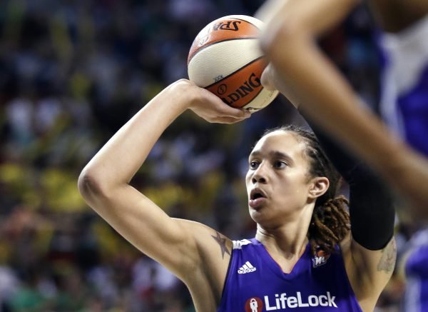 Brittney Griner spielt im Center der Phoenix Mercury. - AP