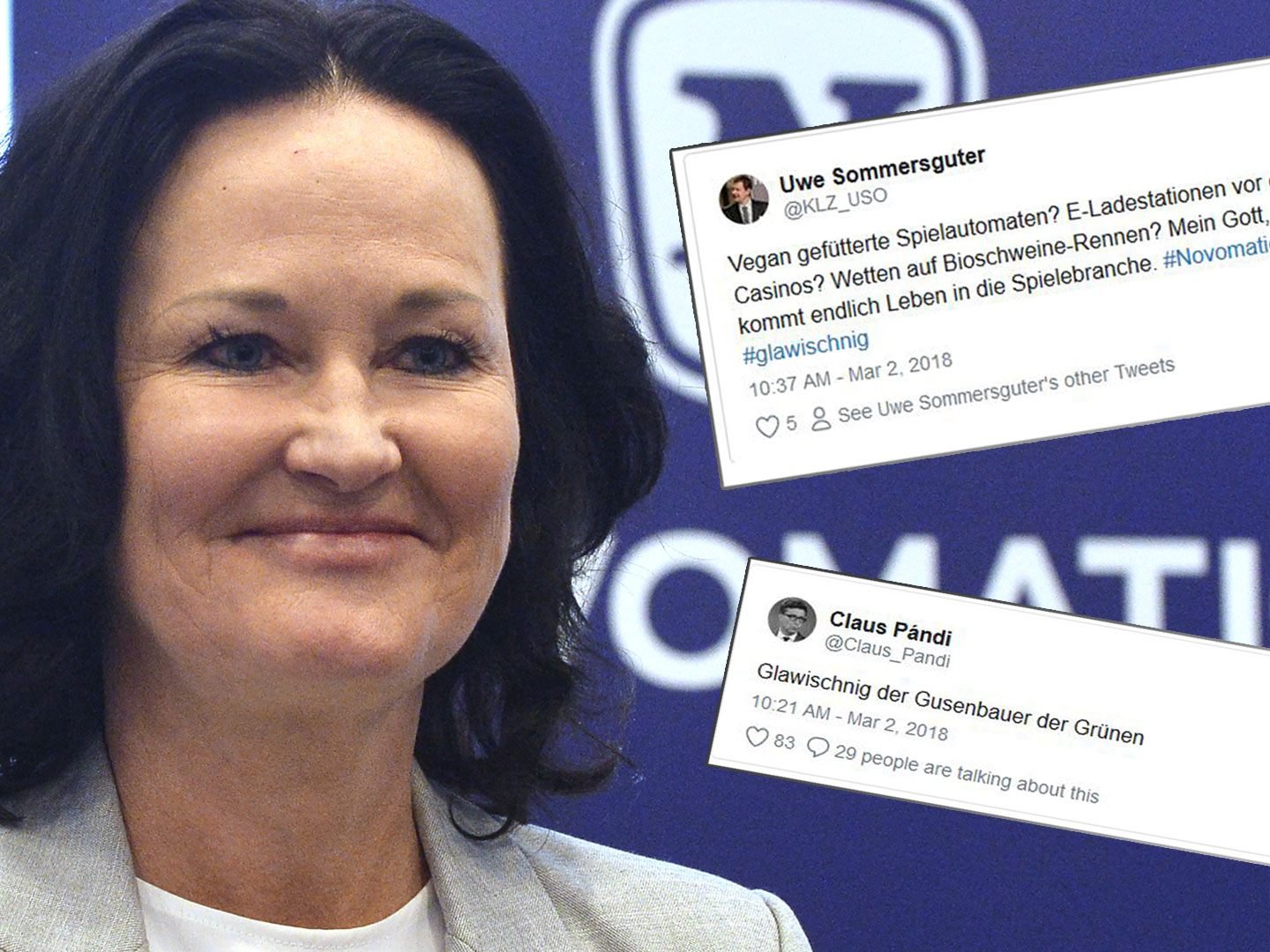 Am Freitag wurde bekannt das Glawischnig zum Glückspielkonzern Novomatic geht.