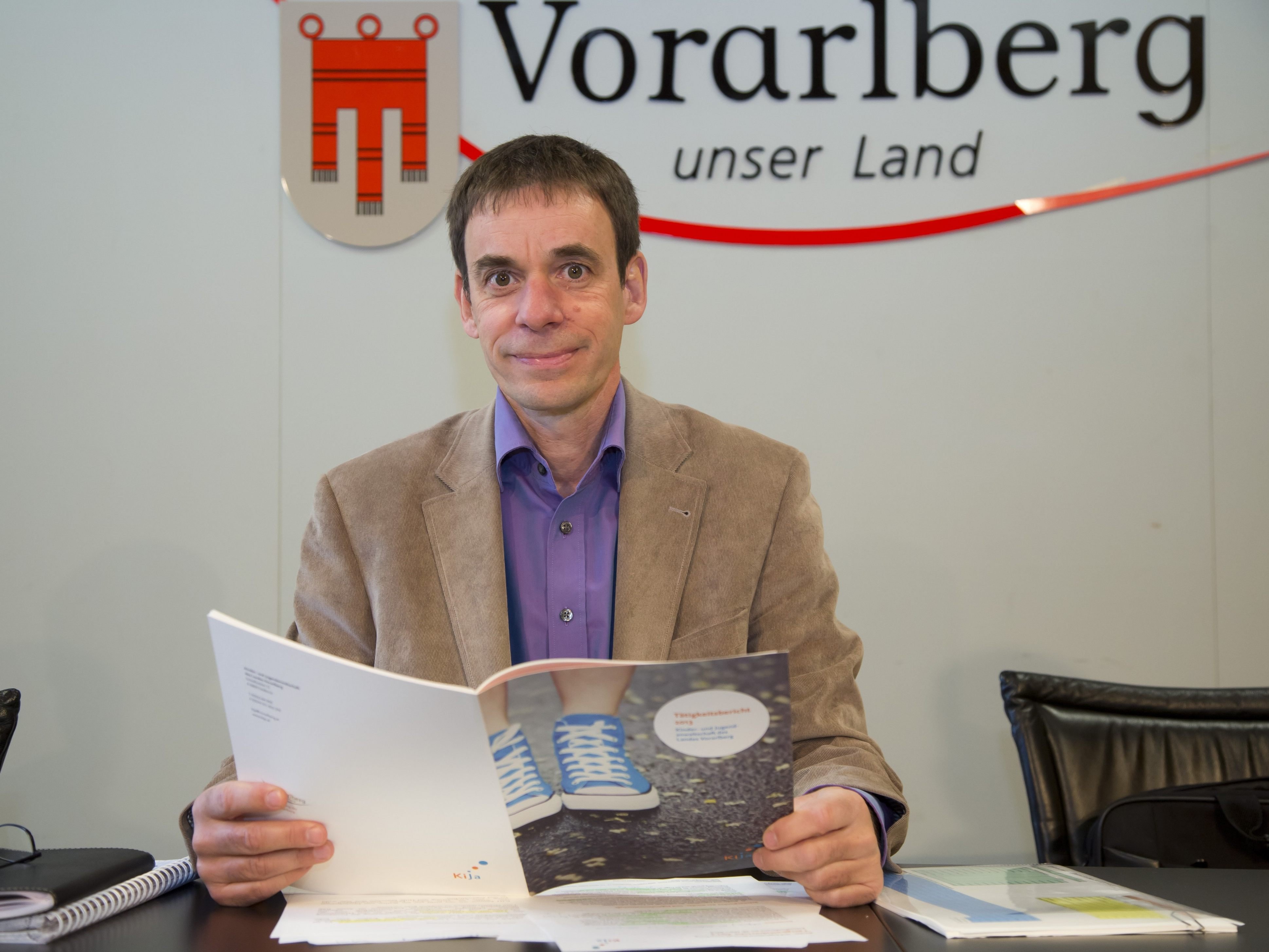 Michael Rauch ist der Kinder- und Jugendanwalt des Landes Vorarlberg.