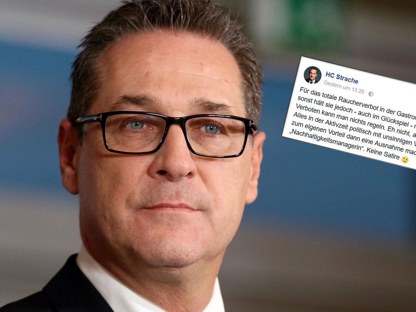 Auch Vizekanzler Strache meldet sich jetzt zu Wort.