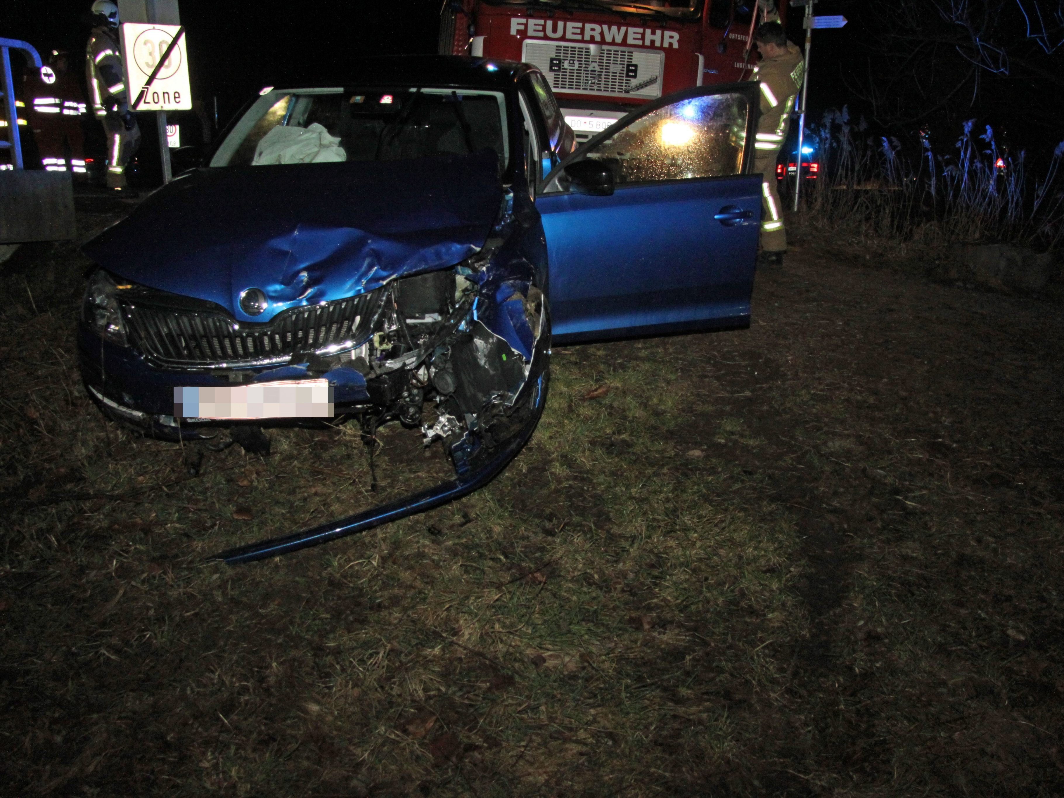 Unfalllenker flüchtete von der Unfallstelle